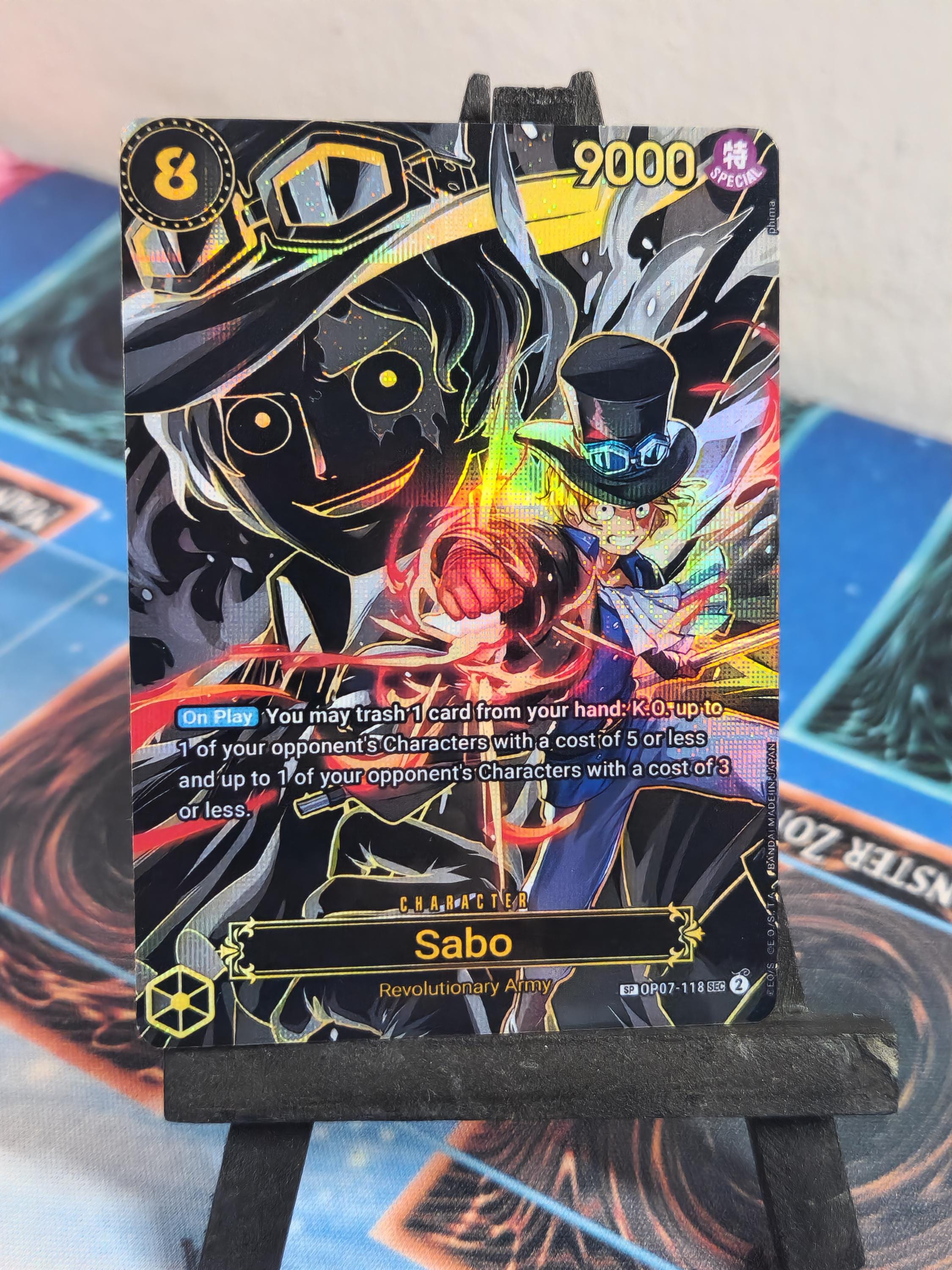 Sabo SP alt art op07-118 One Piece Proxy op13
