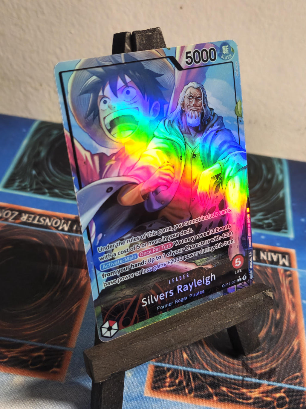 Silvers Rayleigh Leader alt art op12-001 One Piece proxy