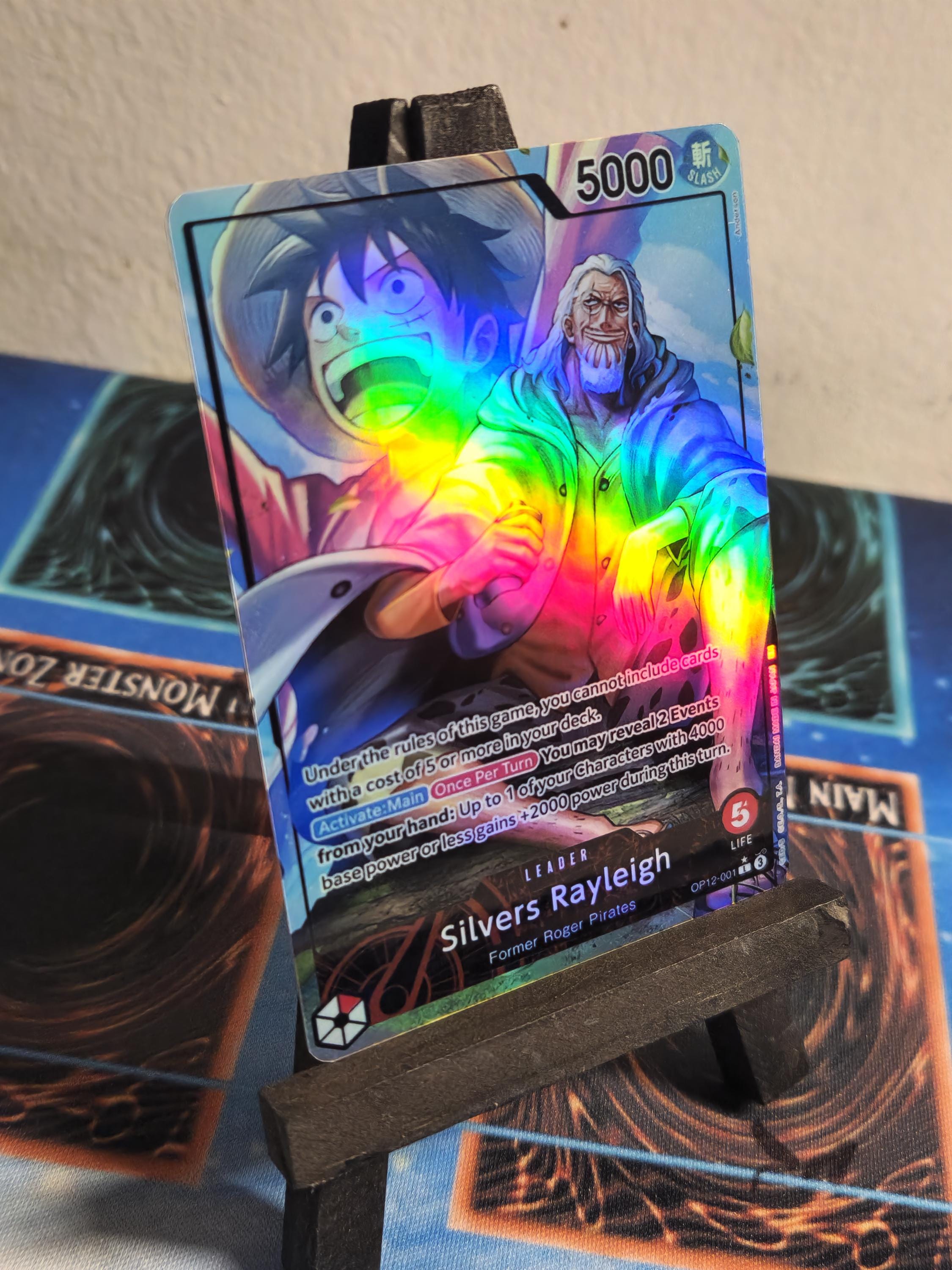 Silvers Rayleigh Leader alt art op12-001 One Piece proxy