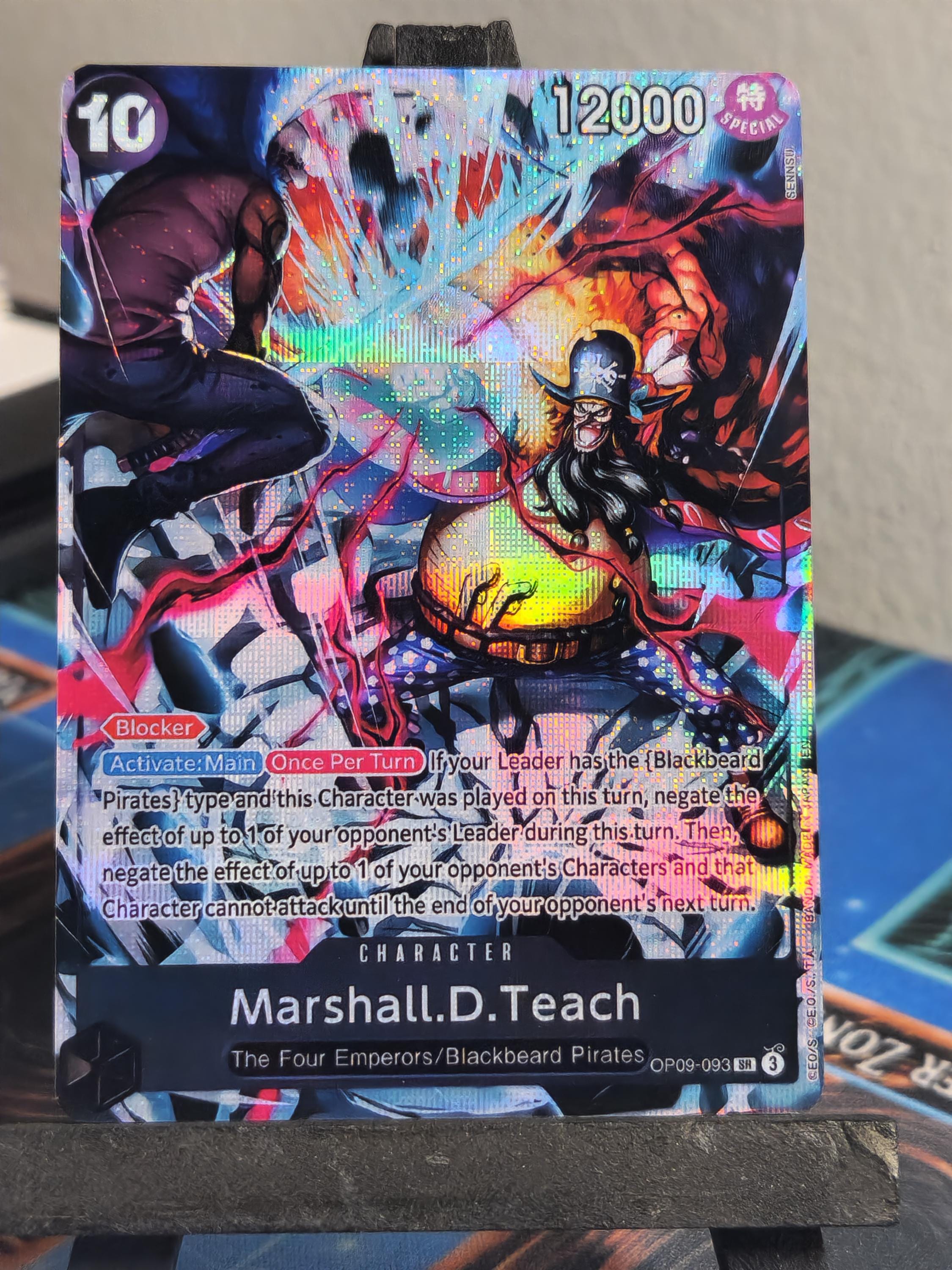 Marshall D Teach 2nd Anniversary alt art op09-093 One Piece Proxy