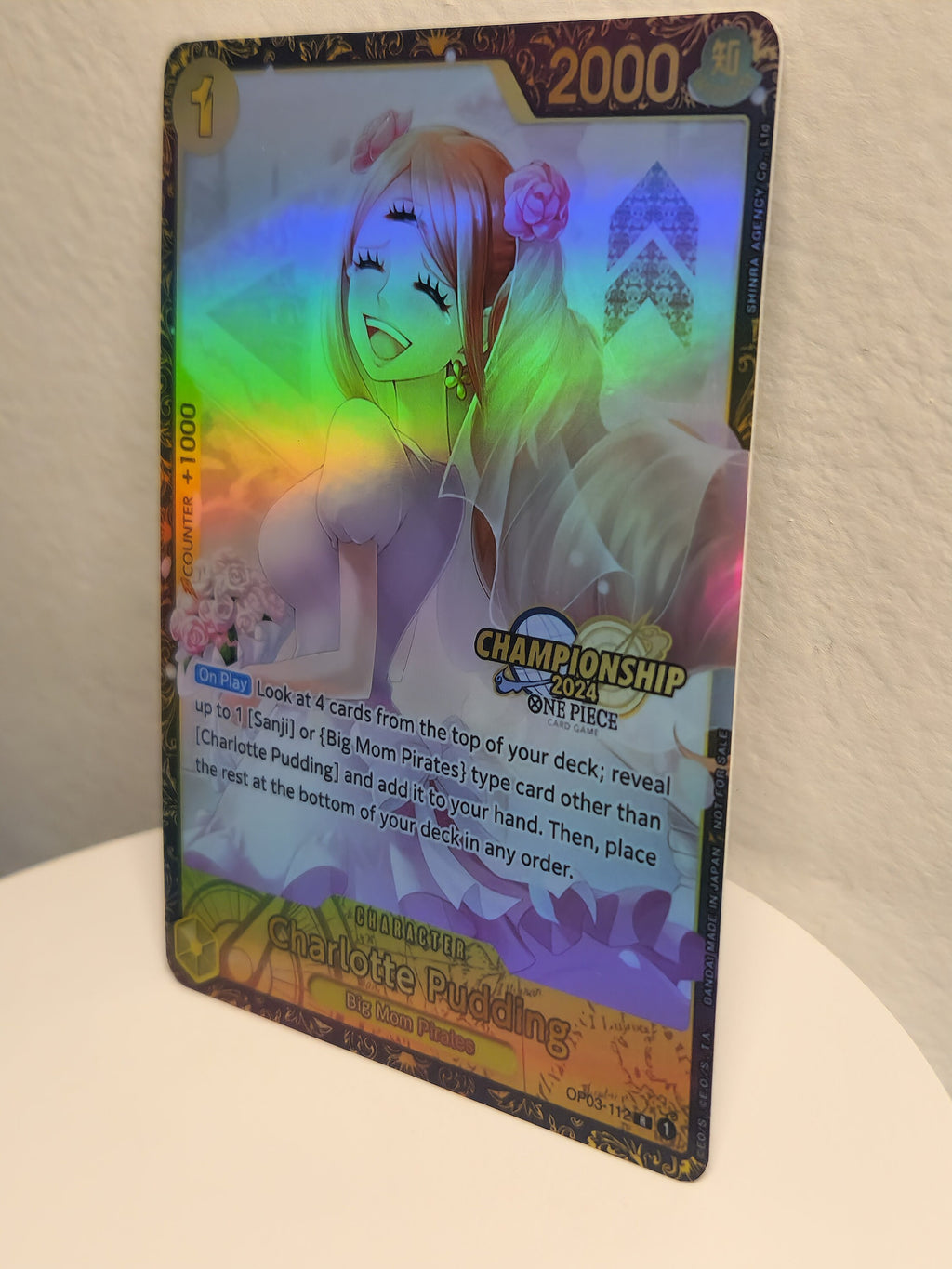 Charlotte Pudding Championship op03-112 One Piece Proxy