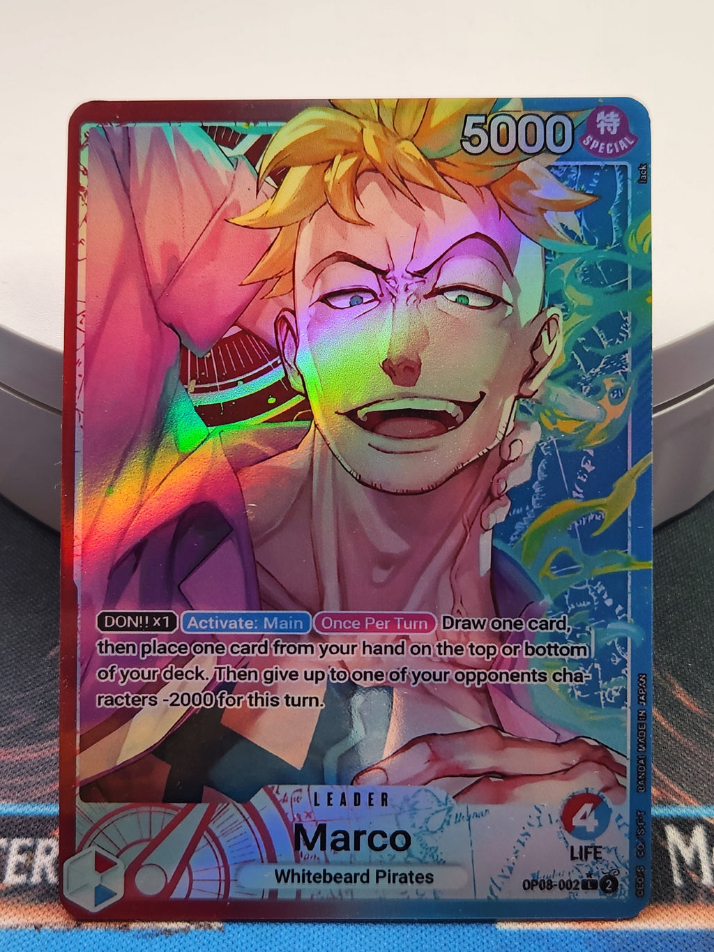 One Piece Marco Leader op08-002 proxy