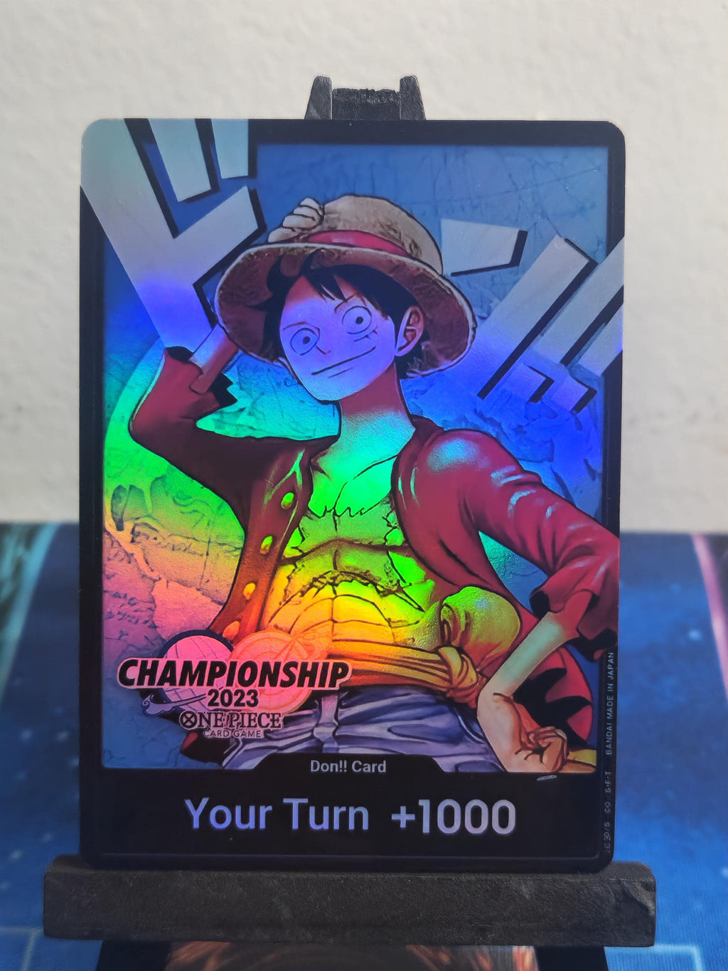 Luffy Don!! Championship One Piece Proxy Card