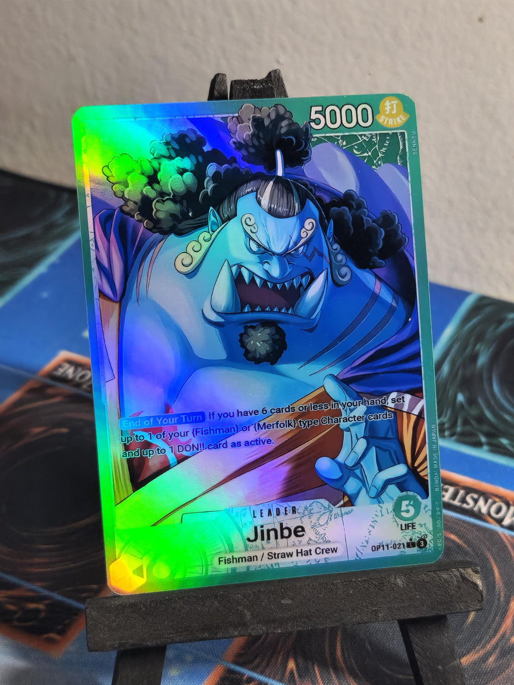 Jinbe Leader Alt Art OP11-021 One Piece Proxy
