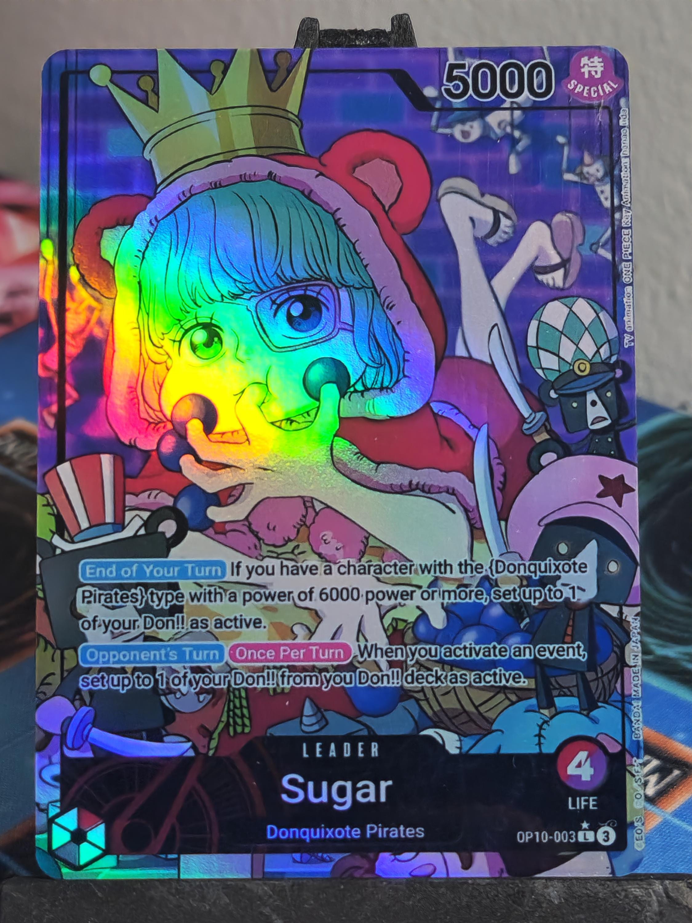 Sugar Leader alt art  OP10-003 One Piece Proxy Card