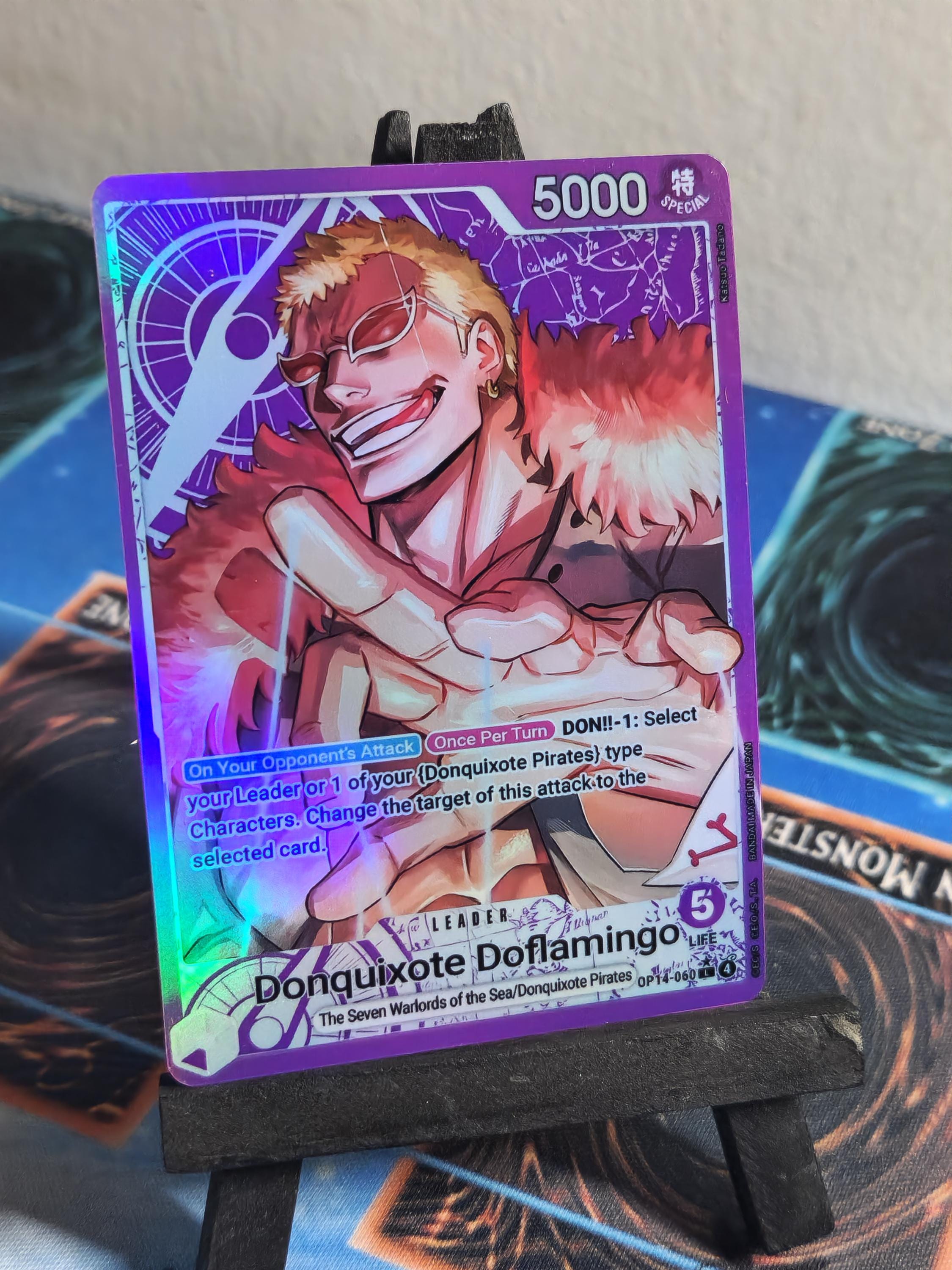 Donquixote Doflamingo Alt Art OP14-060 One Piece Proxy