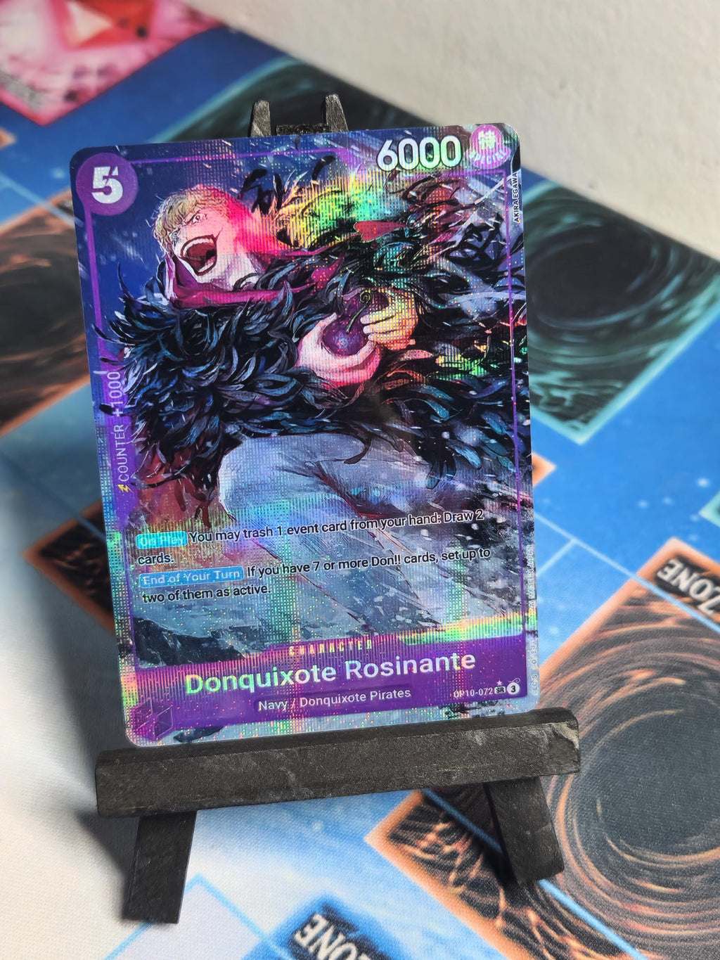Donquixote Rosinante alt art OP10-072 One Piece Proxy Card