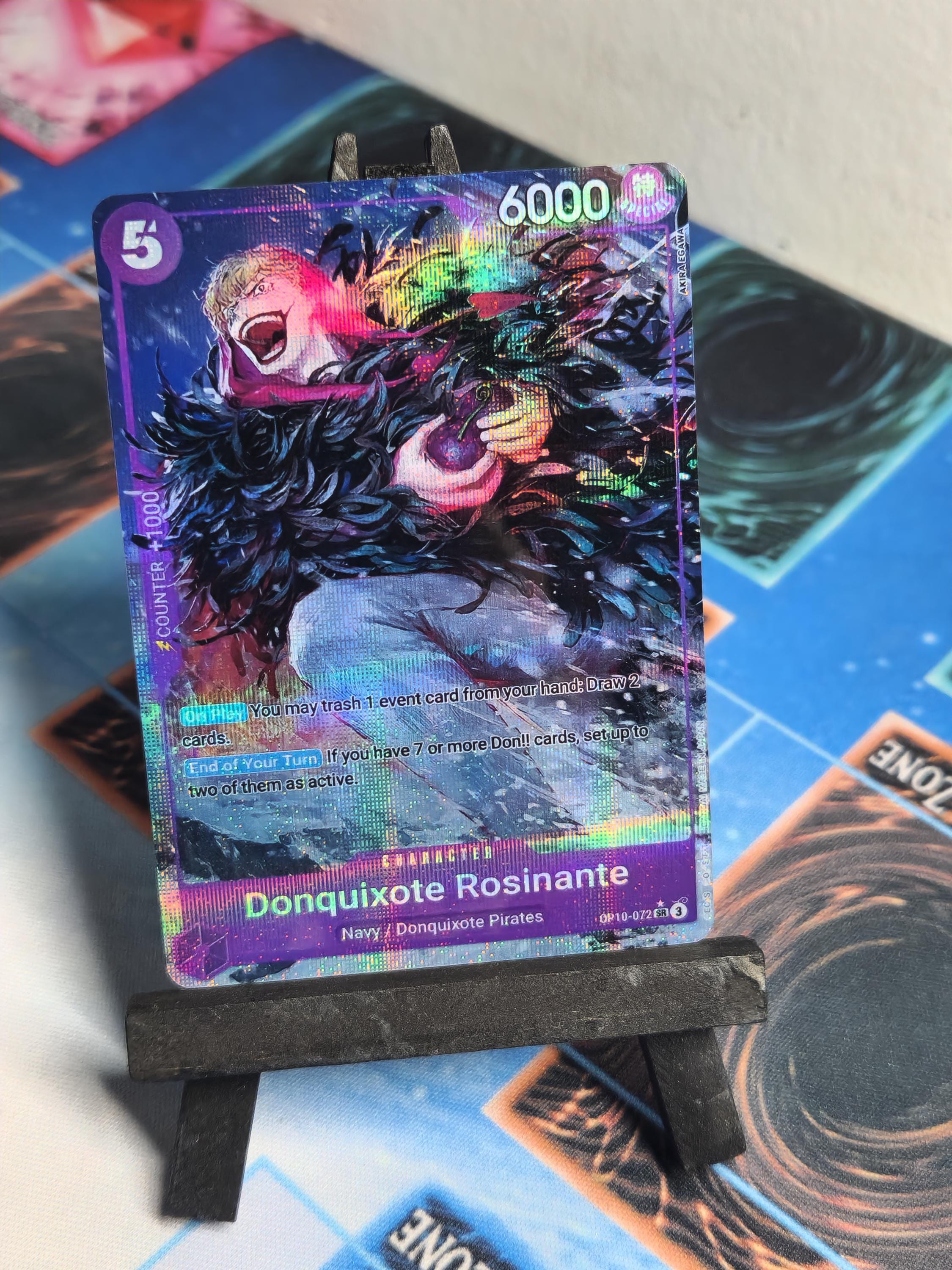 Donquixote Rosinante alt art OP10-072 One Piece Proxy Card