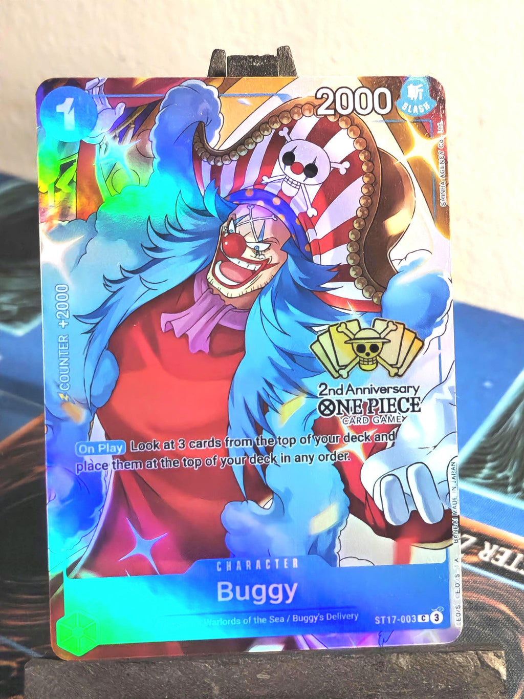 Buggy 2nd anniversary alt art st17-003 proxy