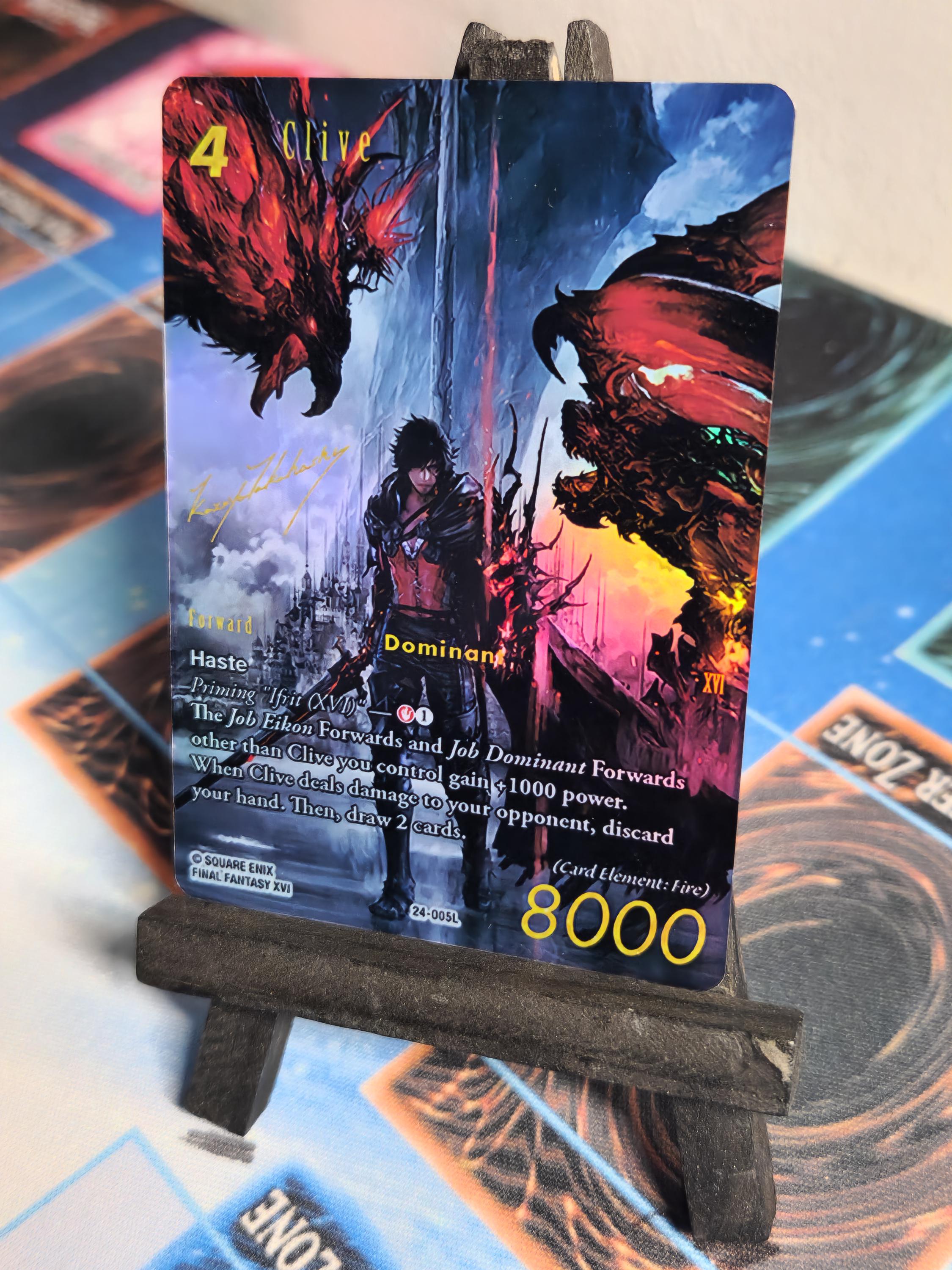 Clive alt art 24-005L Final Fantasy proxy