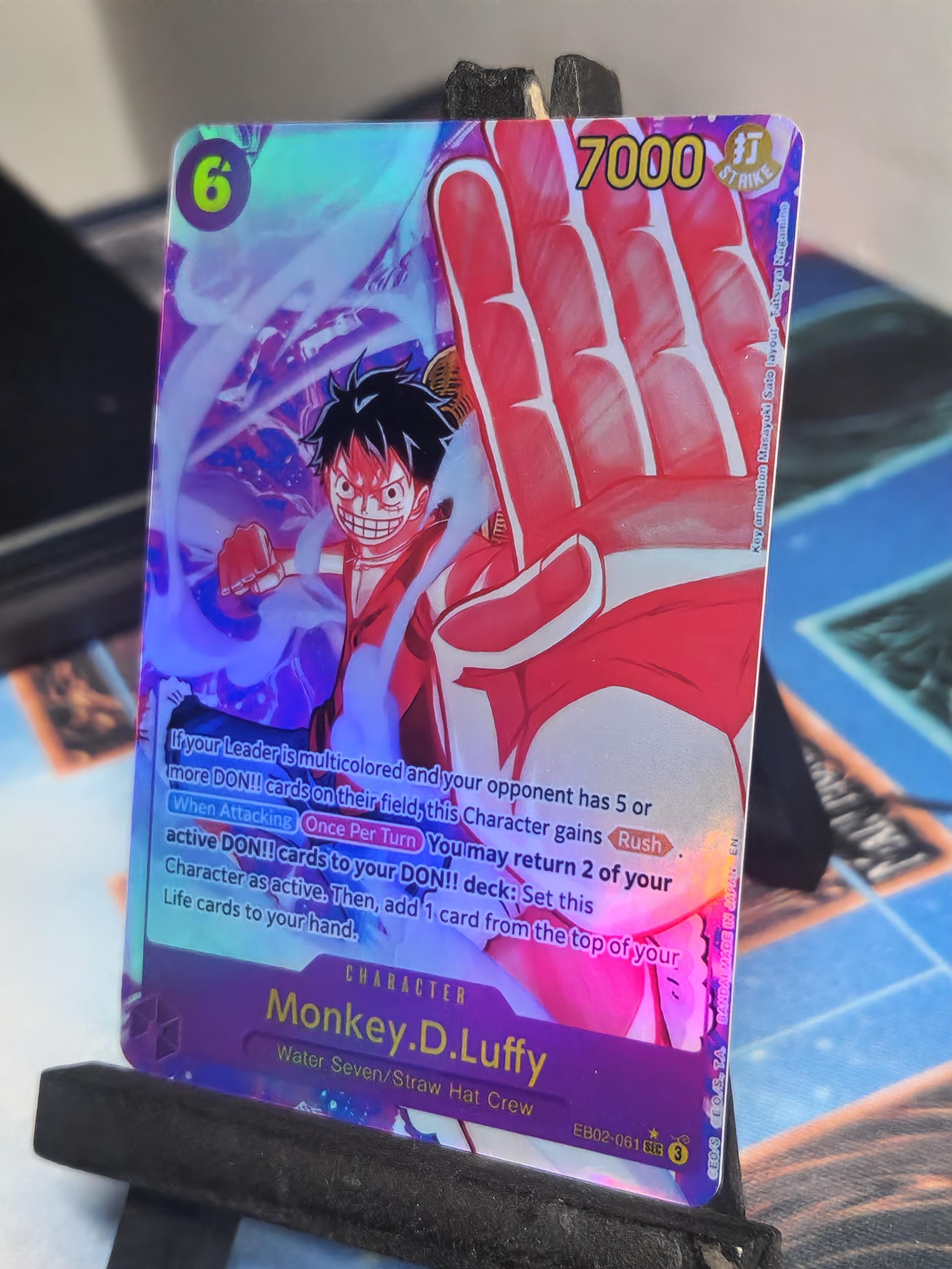 Monkey D Luffy alt art EB02-061 One Piece Proxy