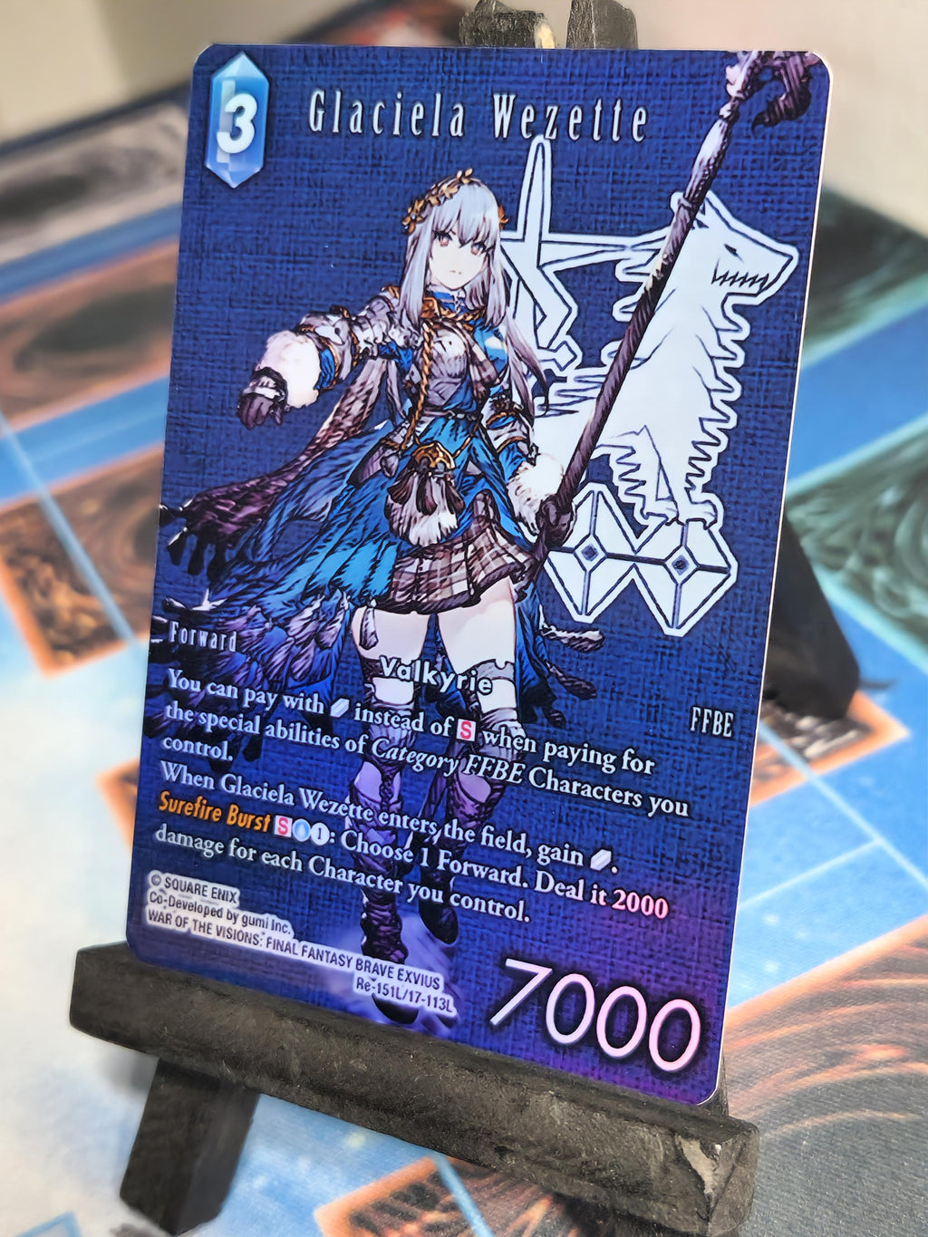 Glaciela Wezette alt art Re151L/17-113L Final Fantasy proxy