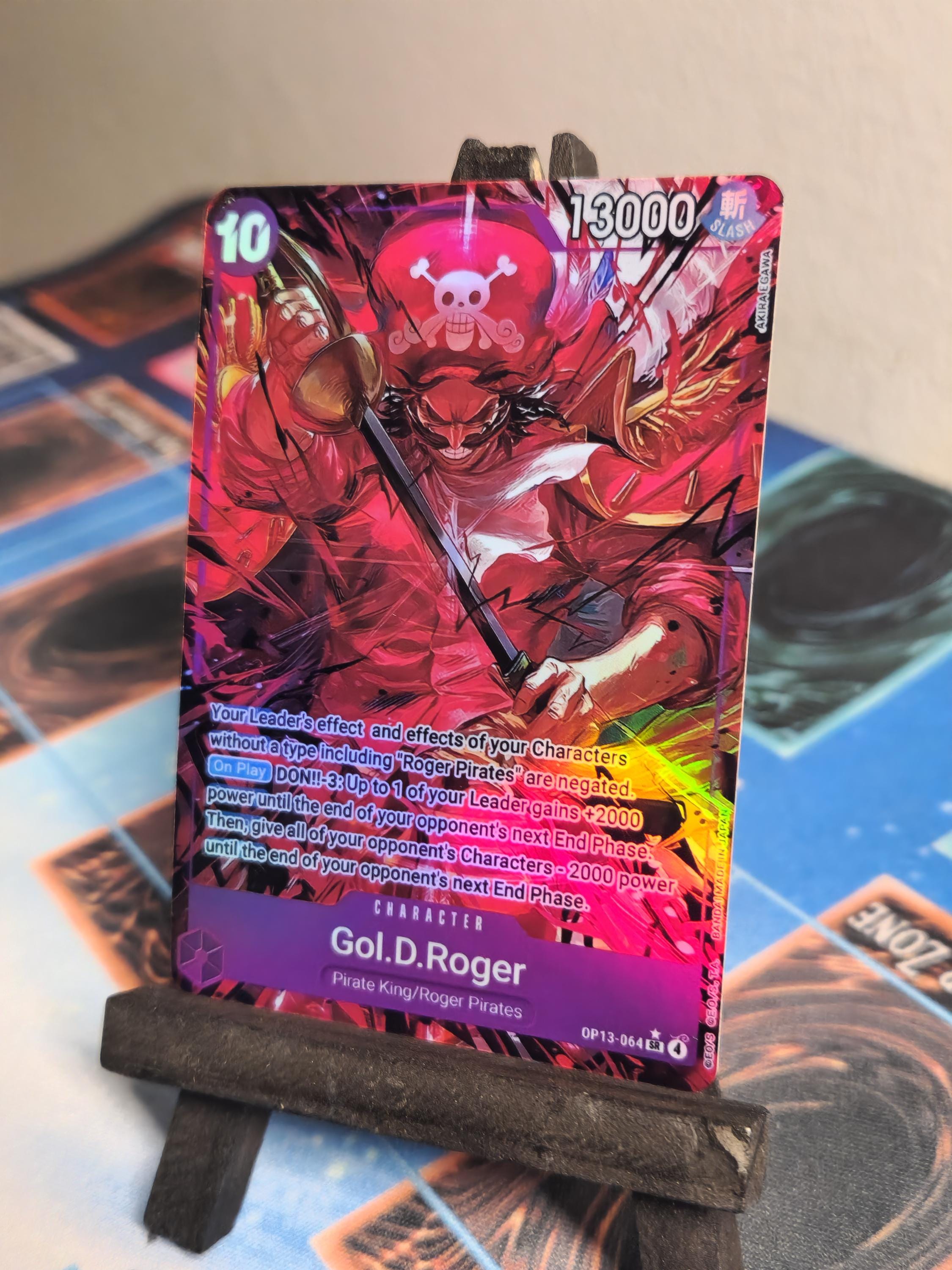 Gol D Roger alt art op13-064 One Piece proxy