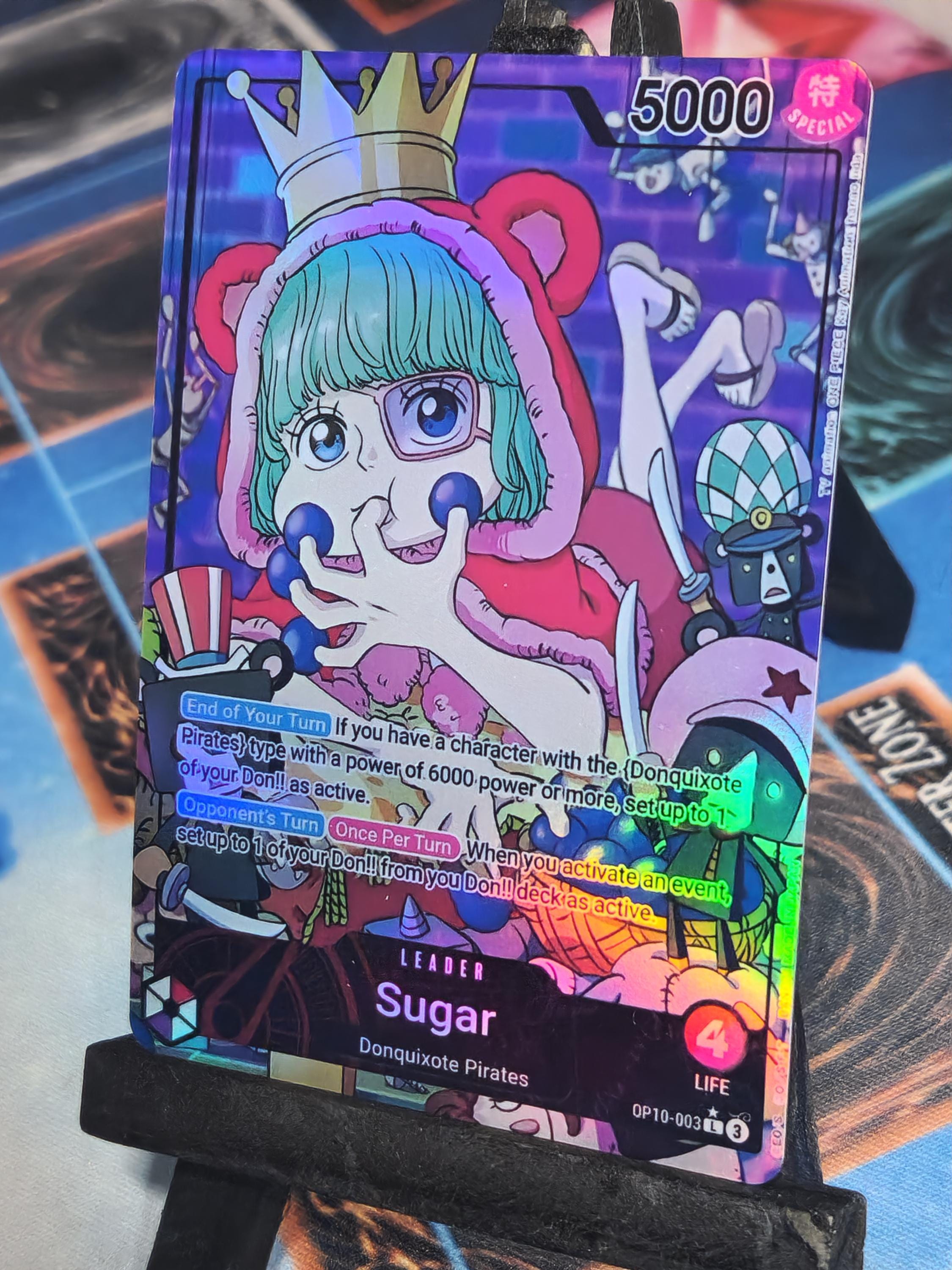 Sugar Leader alt art  OP10-003 One Piece Proxy Card