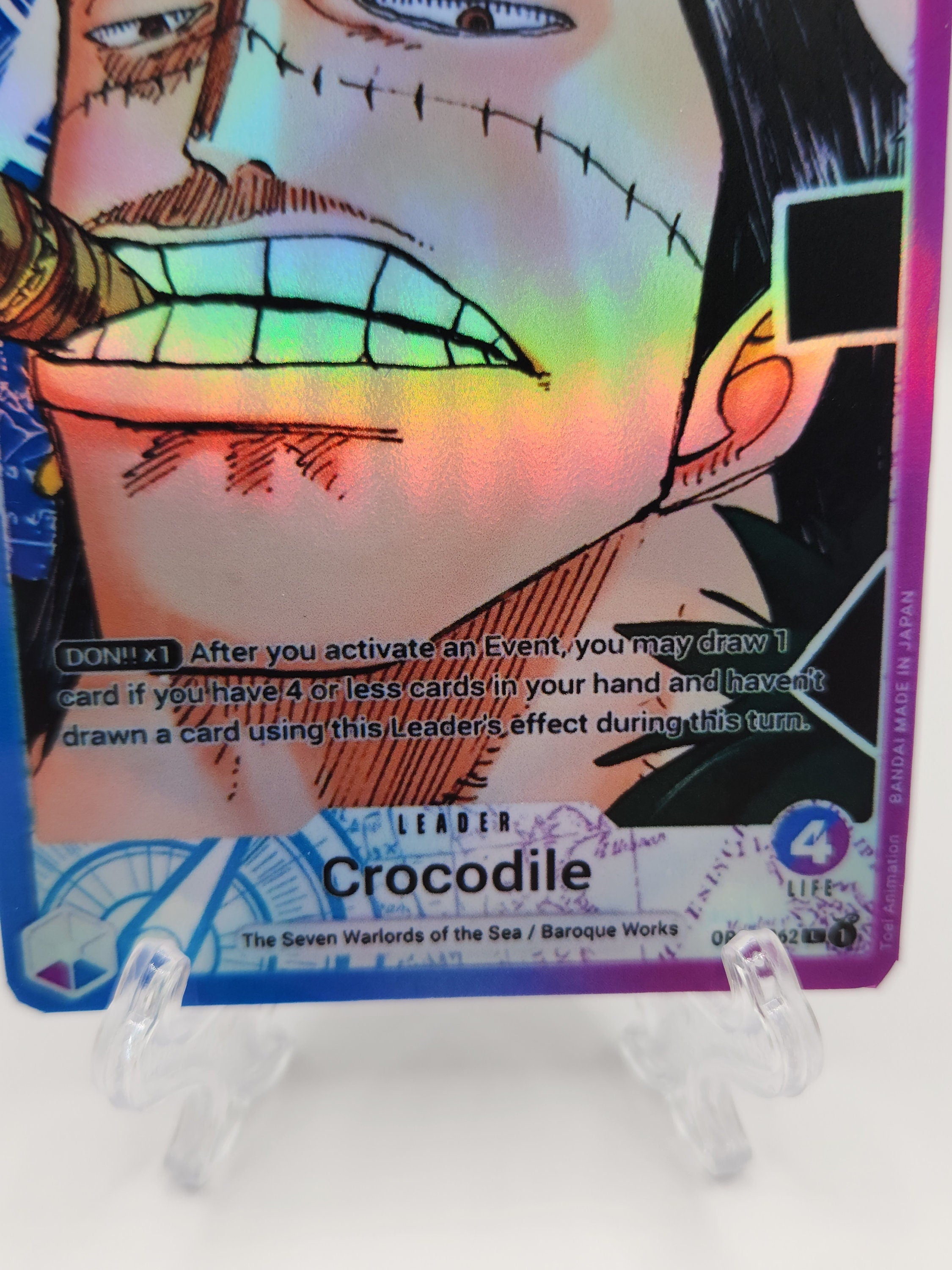 Crocodile Leader op01-062 One Piece Proxy