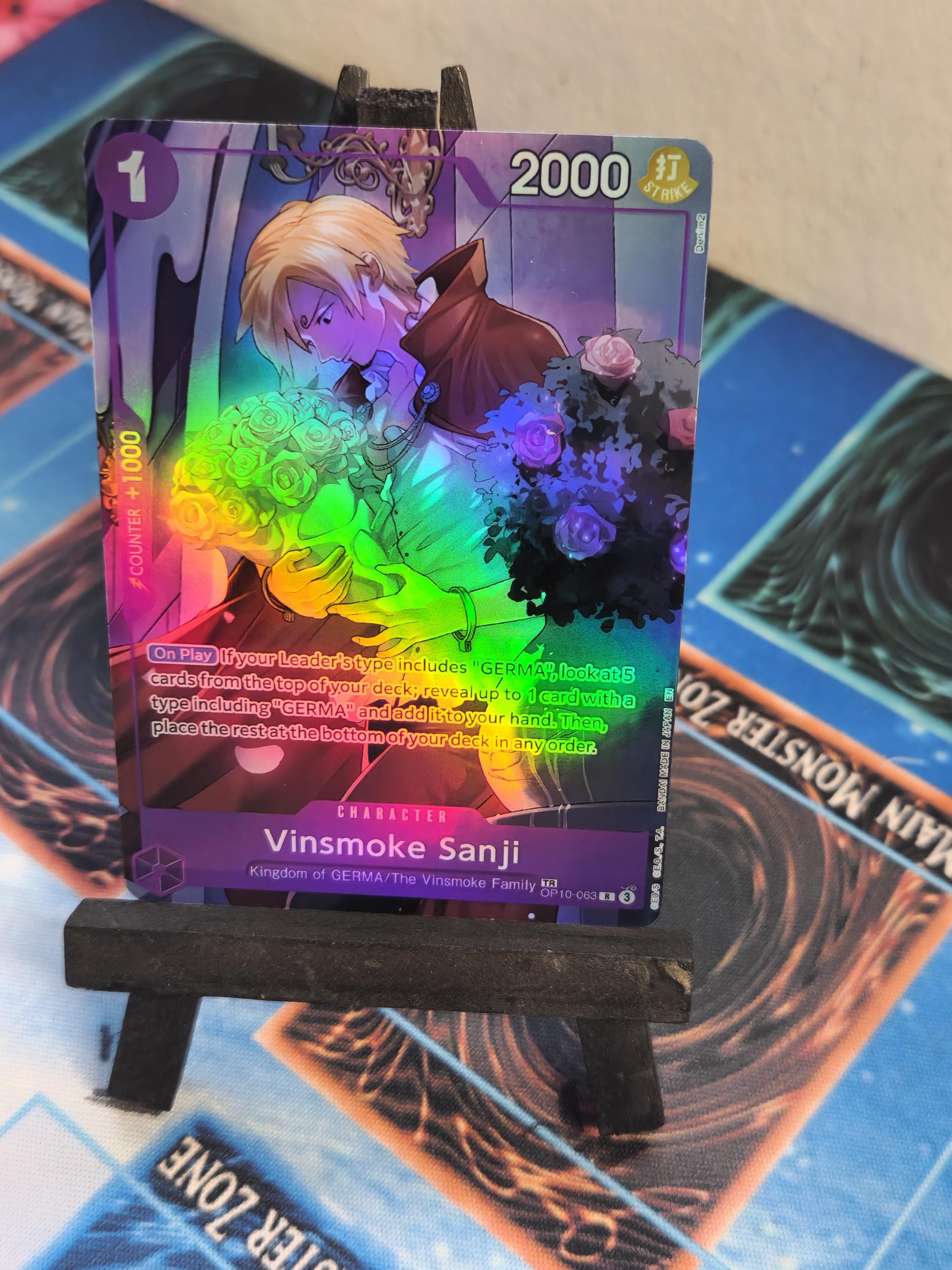 Vinsmoke Sanji Treasure Rare alt art op10-063 One Piece proxy