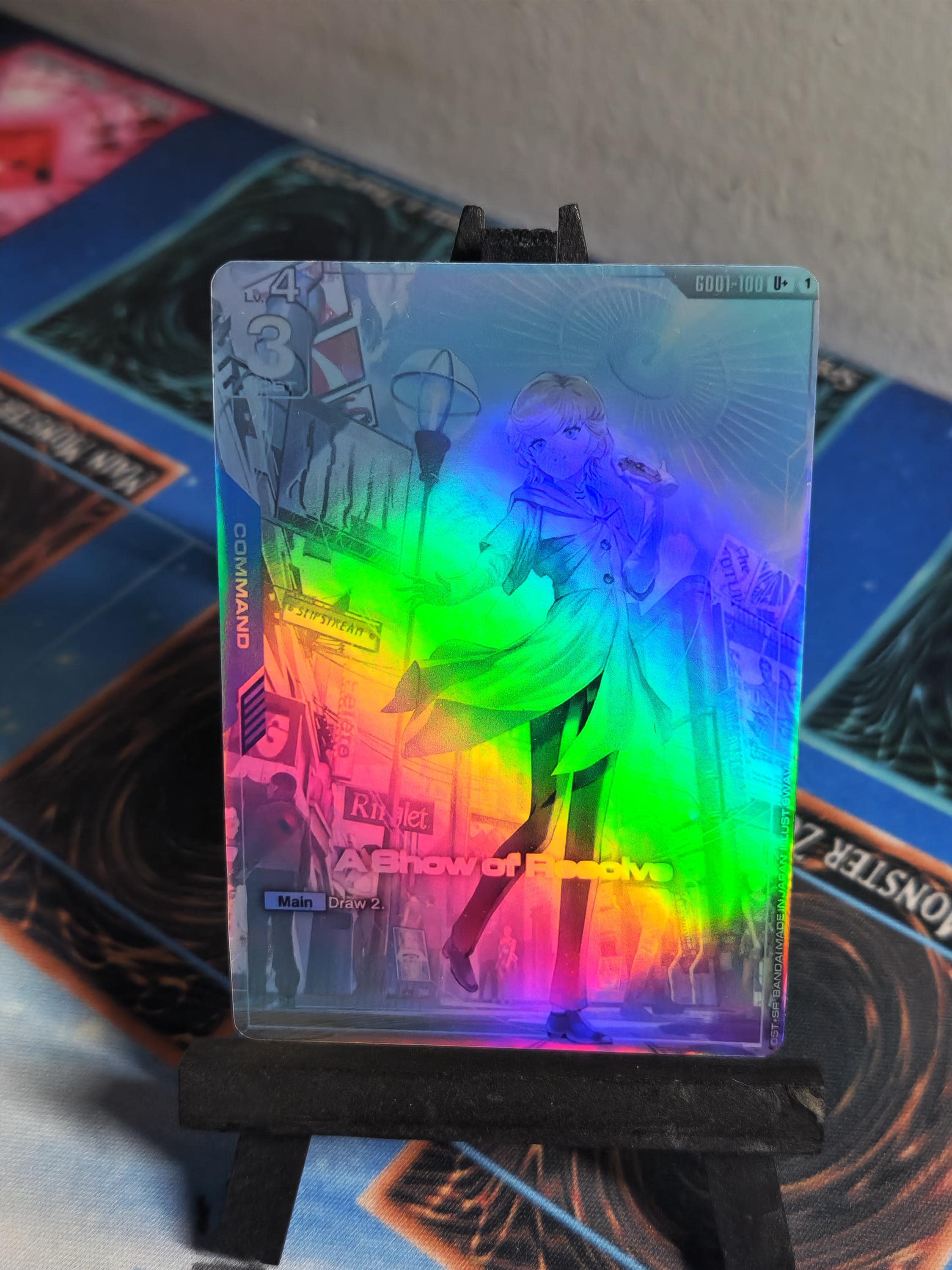 A Show of Resolve gd01-100 U+ Gundam tcg proxy