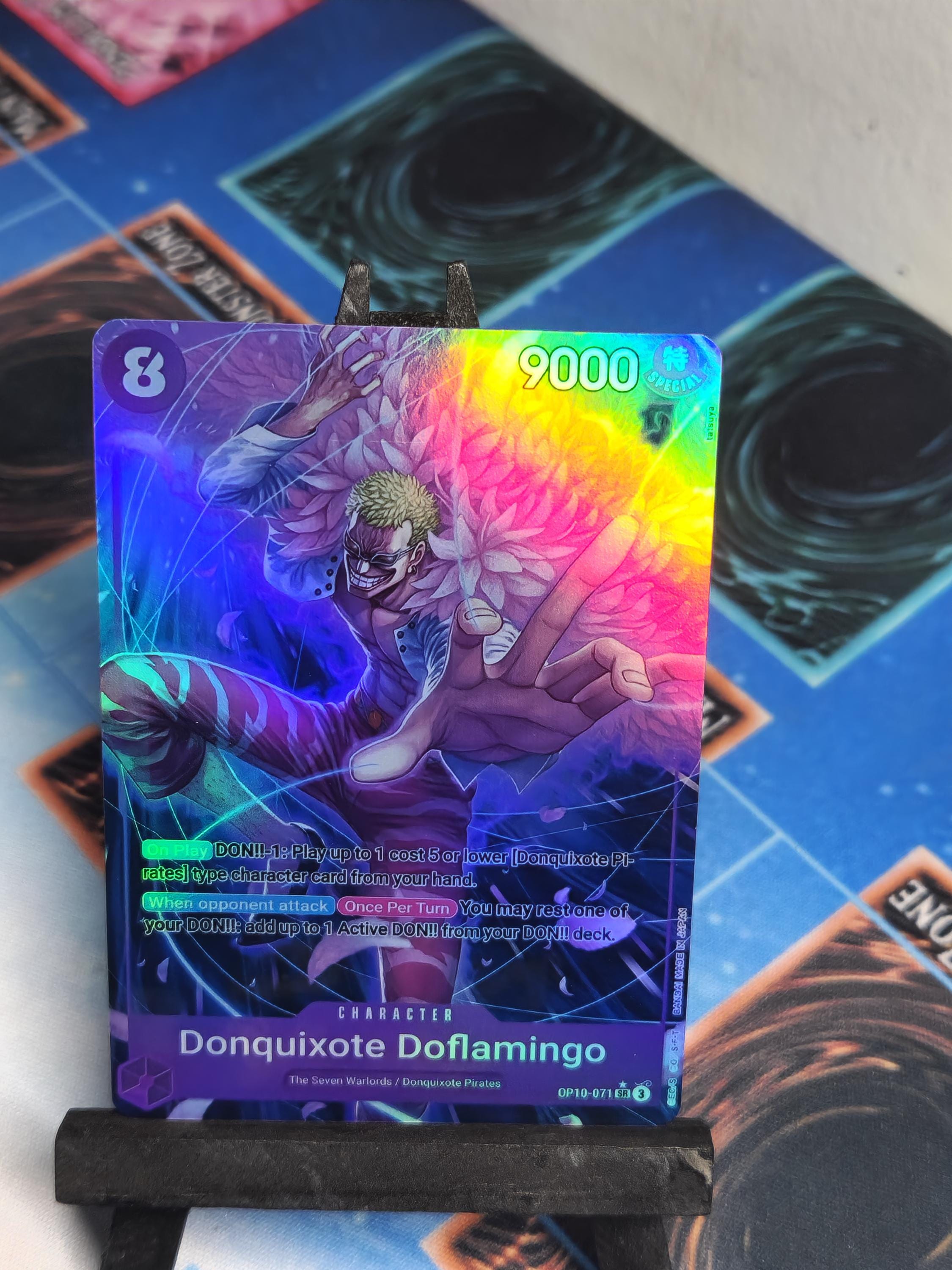 Donquixote Doflamingo alt art OP10-071 One Piece Proxy Card