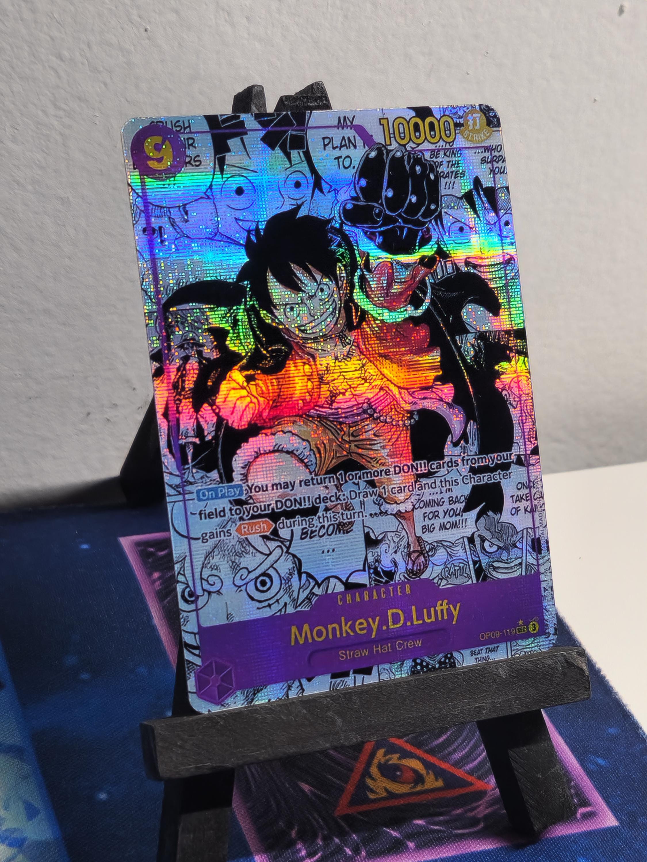 Monkey D Luffy manga alt art op09-119 One Piece Proxy