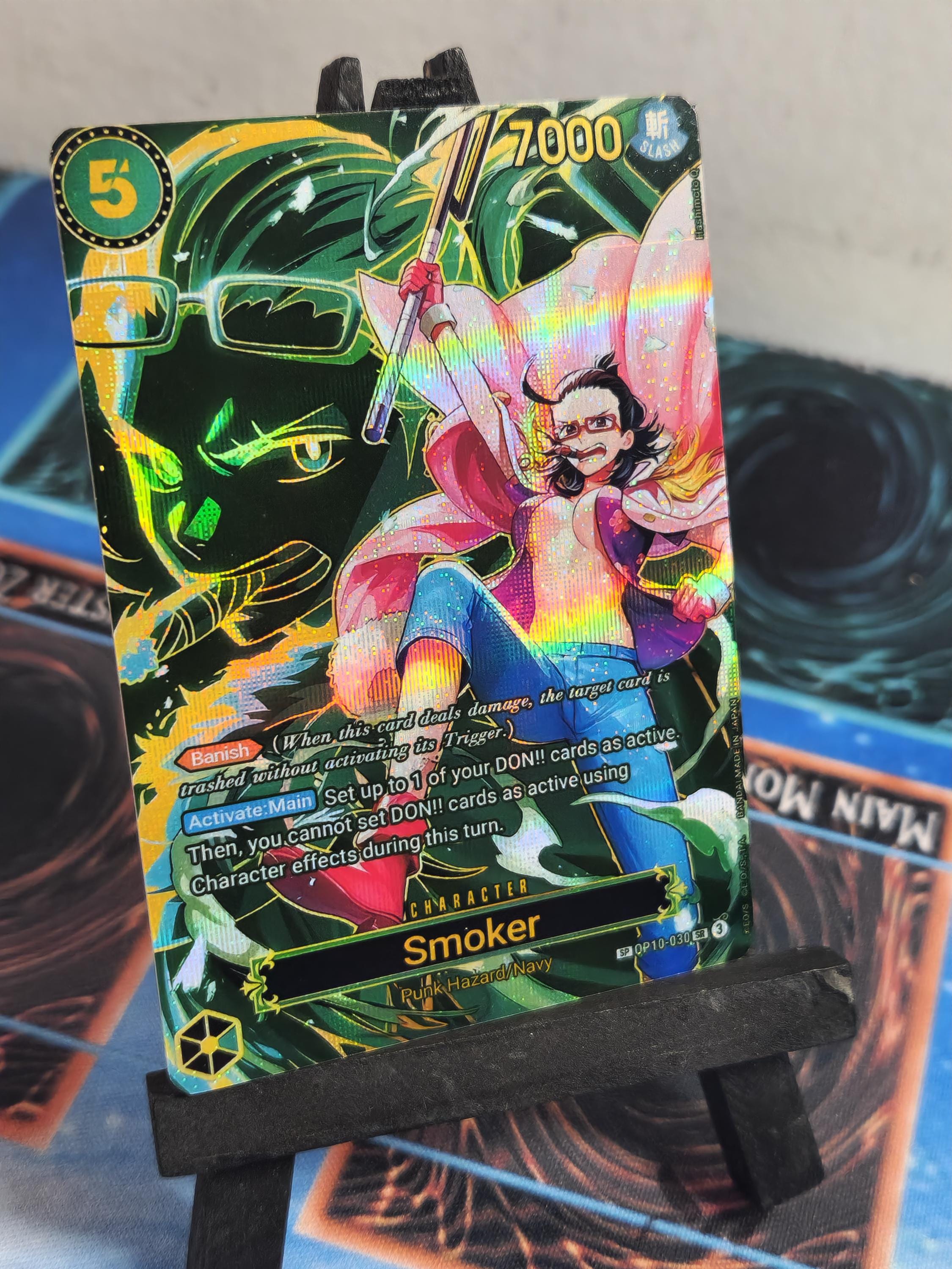 Smoker SP alt art  OP10-030 One Piece Proxy op13