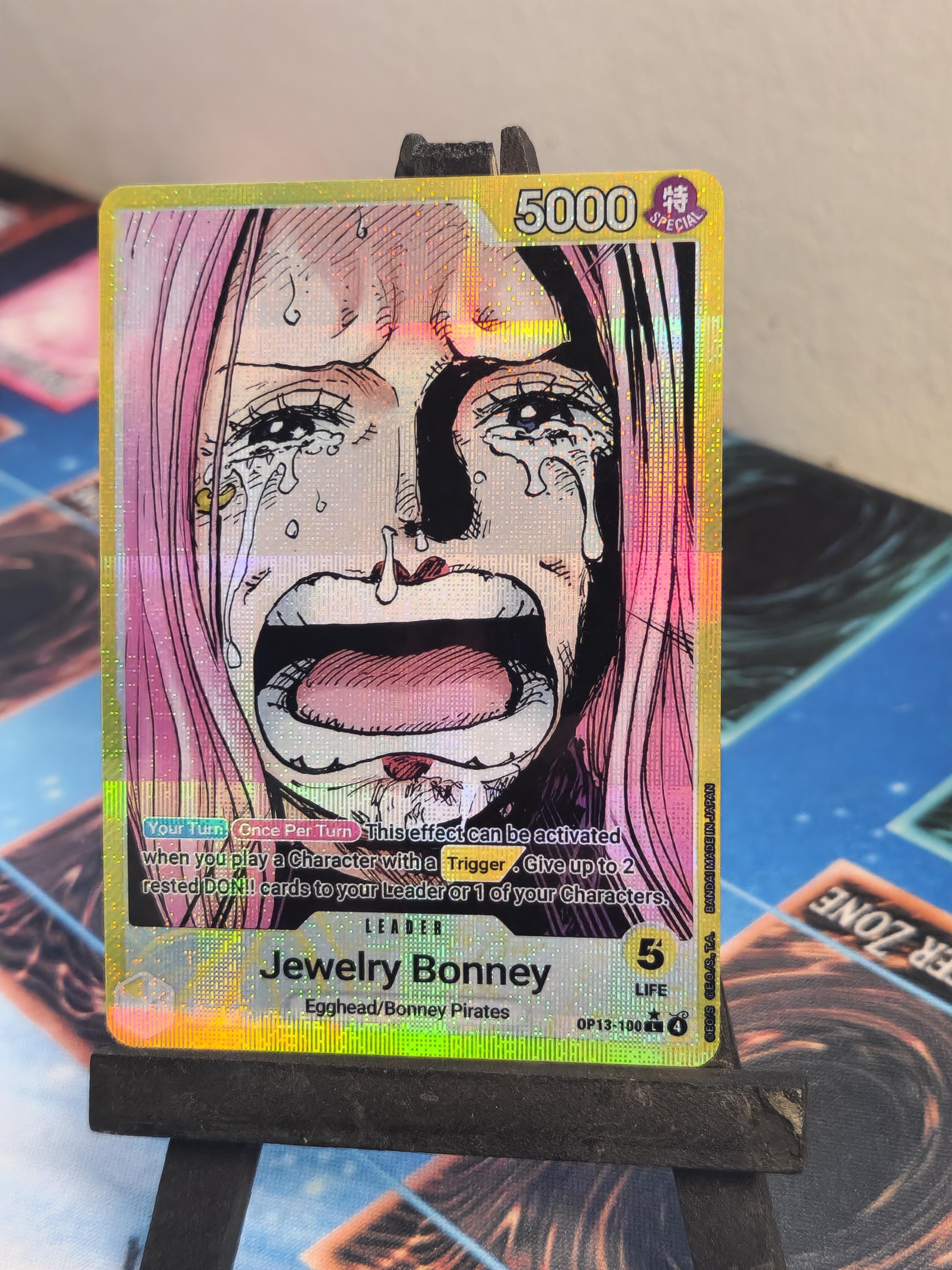 Jewelry Bonney Leader alt art op13-100 One Piece proxy