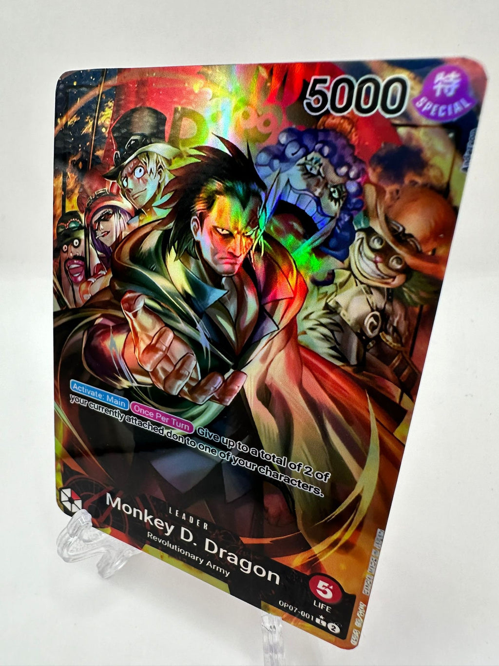 Monkey D. Dragon leader op07-001/proxy