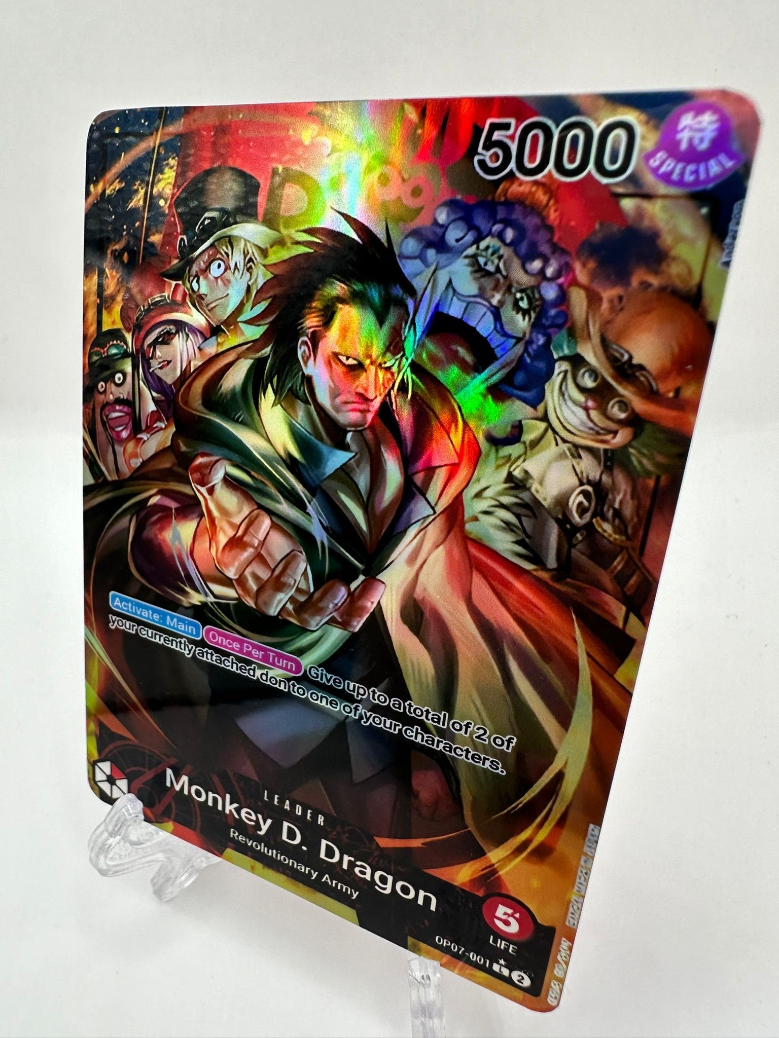 Monkey D. Dragon leader op07-001/proxy