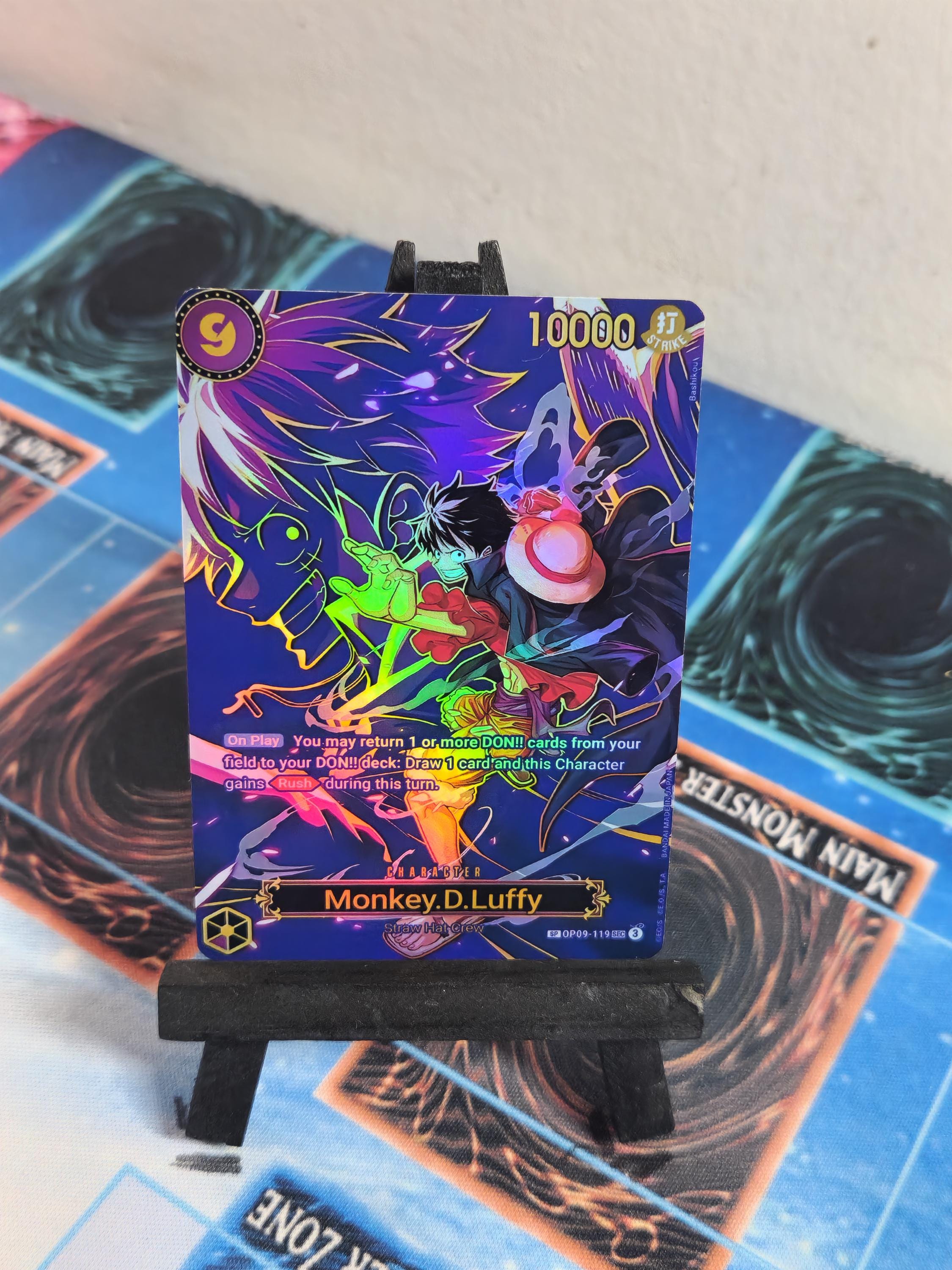 Monkey D Luffy SP alt art op09-119 One Piece Proxy op13