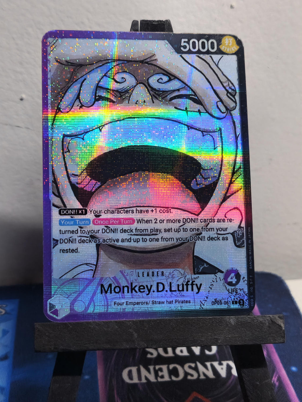 Monkey D Luffy Leader op09-061 One Piece Proxy