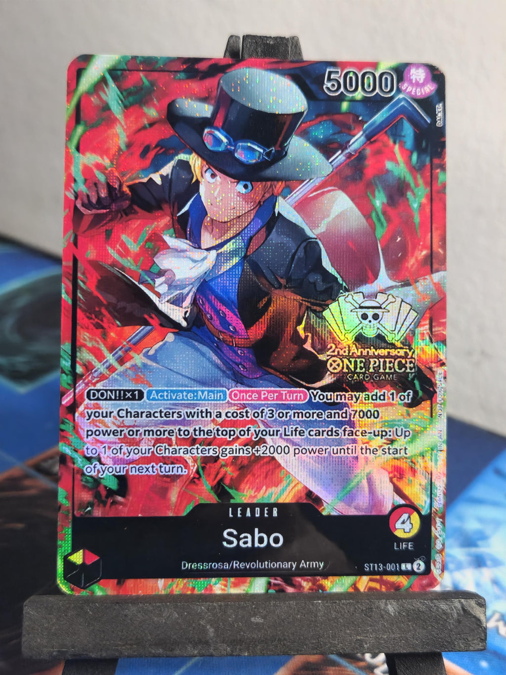 Sabo Leader 2nd Anniversary ST13-001 One Piece Proxy