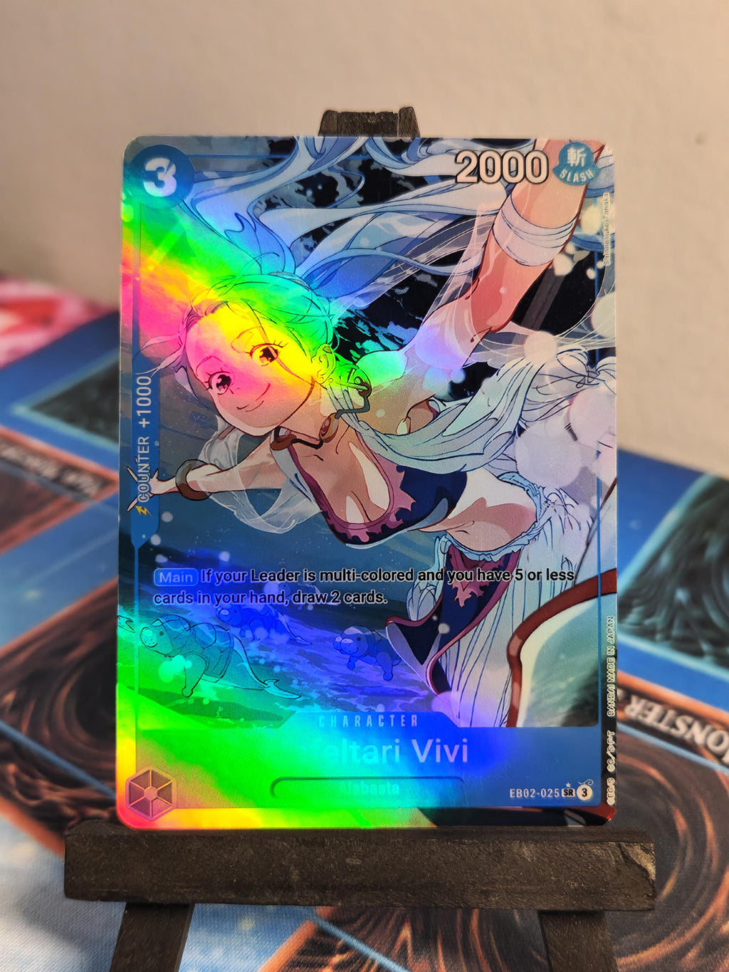 Nefeltari Vivi alt art EB02-025 One Piece Proxy