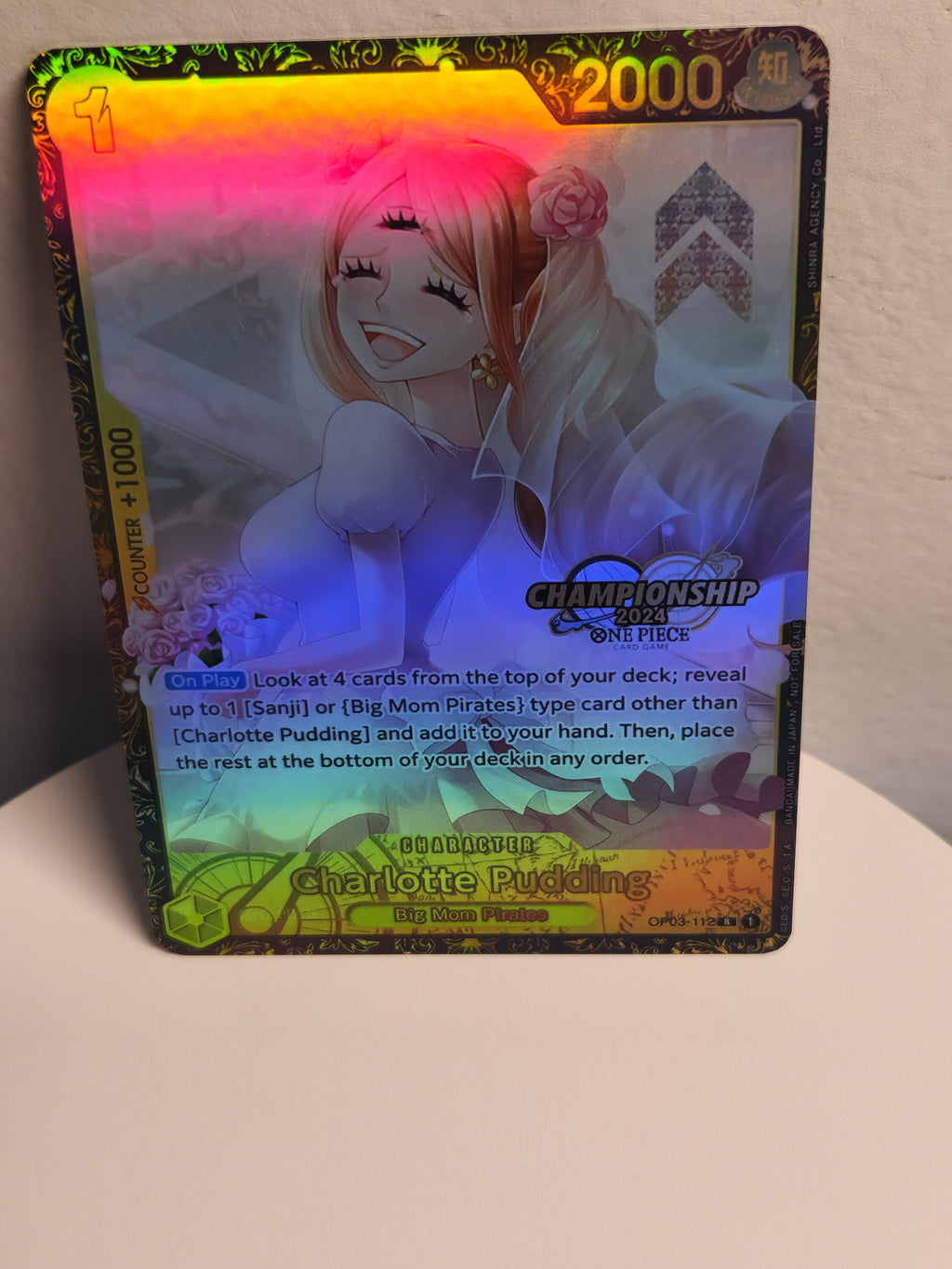Charlotte Pudding Championship op03-112 One Piece Proxy