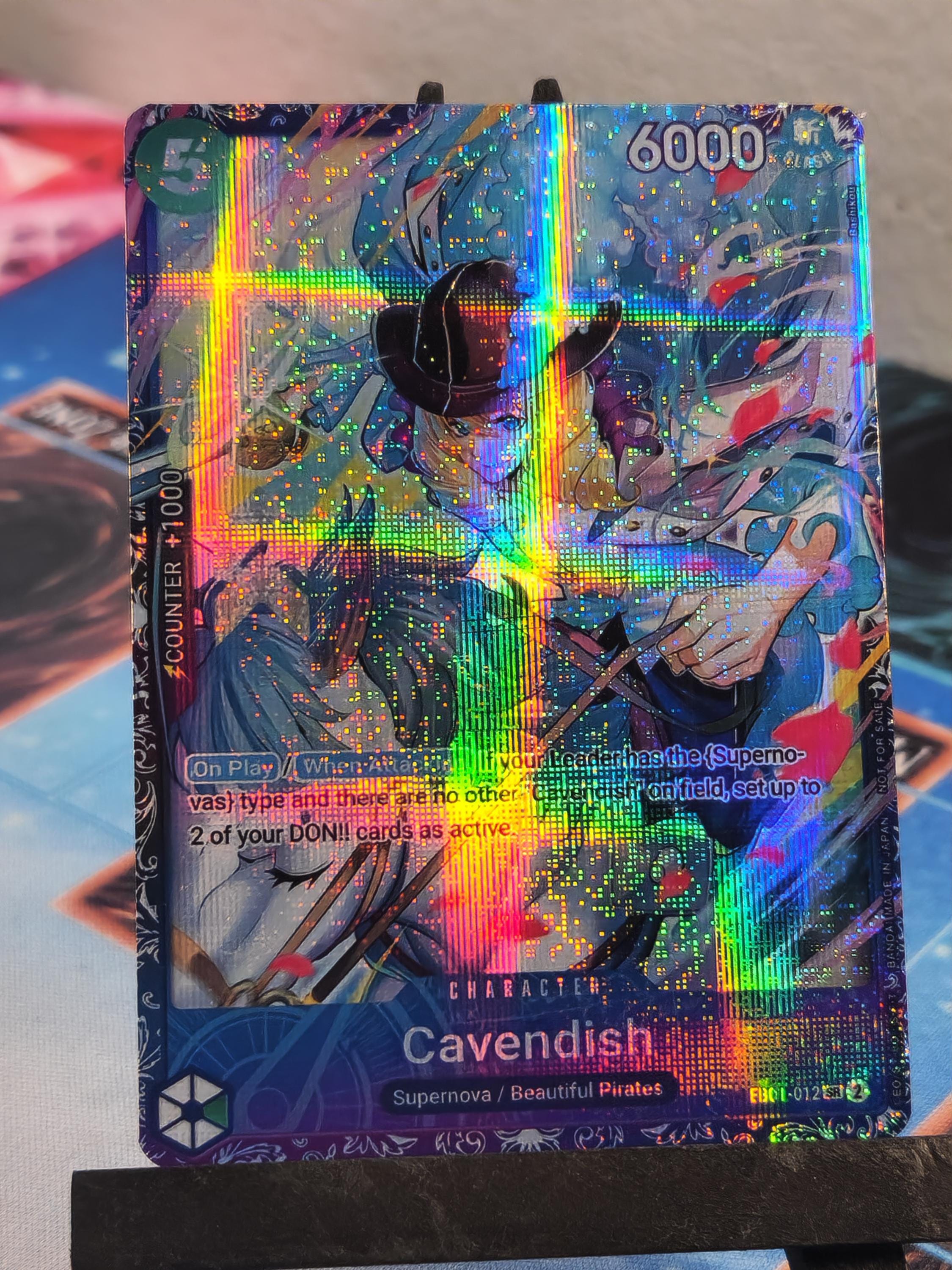 Cavendish flagship art eb01-012 One Piece proxy