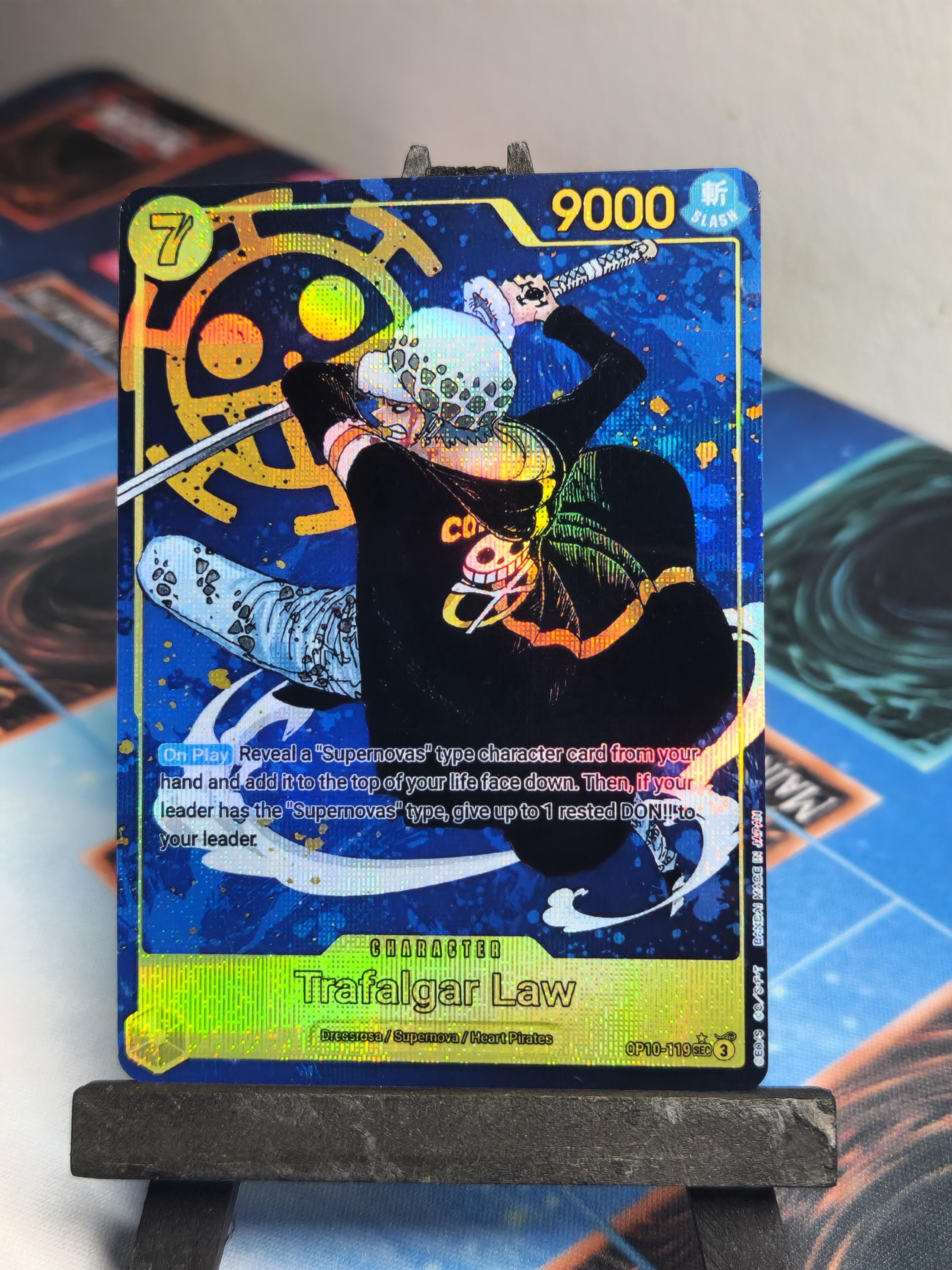Trafalgar Law alt art  OP10-119 One Piece Proxy