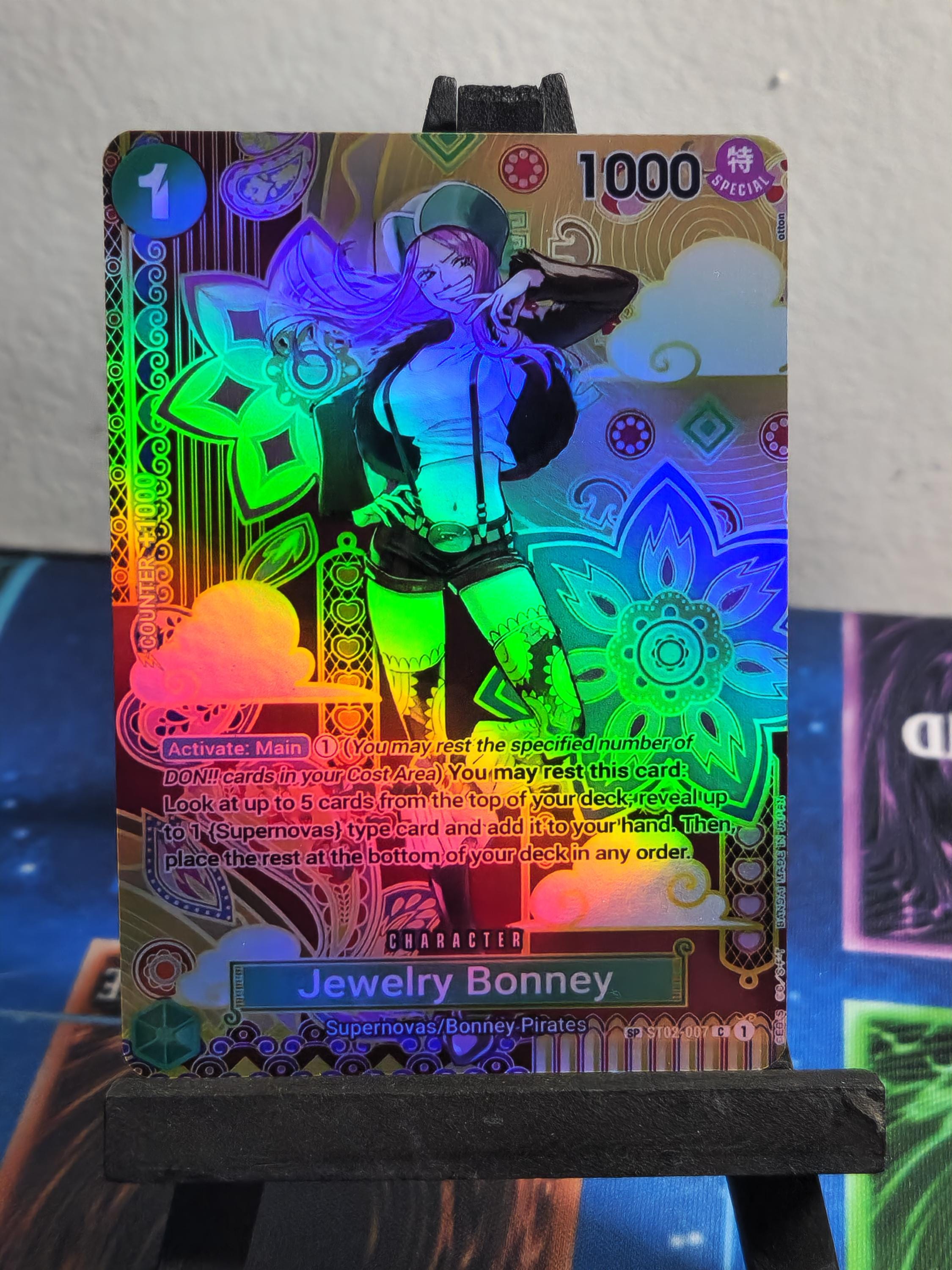 Jewelry Bonney SP alt art  ST2-007 One Piece Proxy