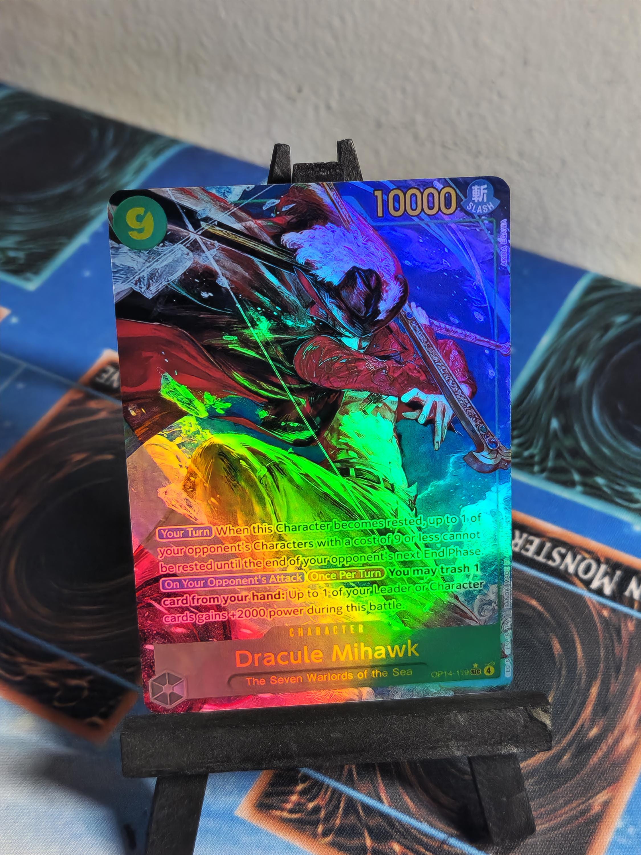 Dracule Mihawk alt art op14-119 One Piece proxy