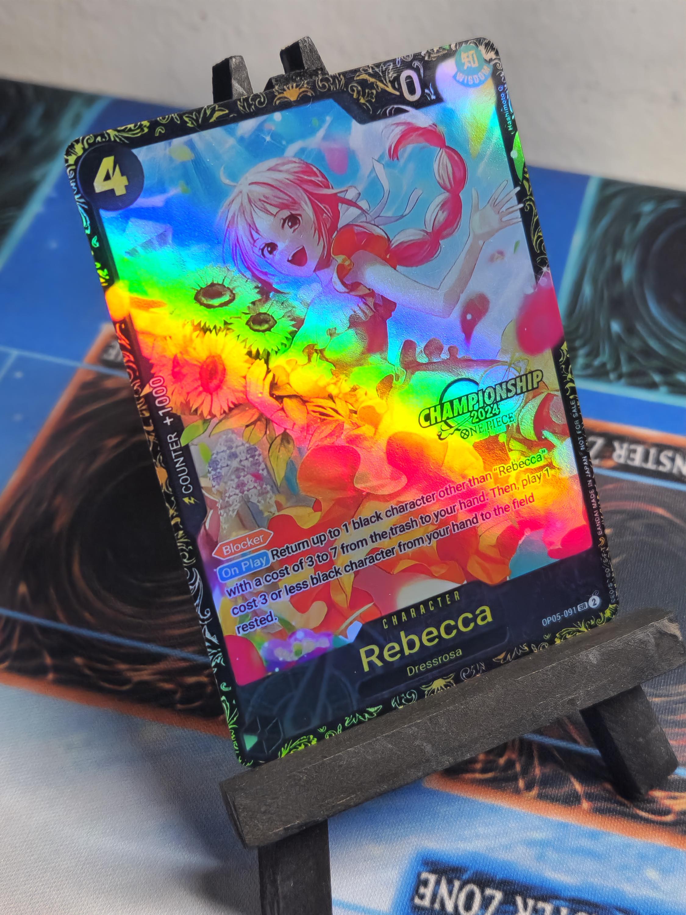 Rebecca alt art Championship op05-091 One Piece proxy
