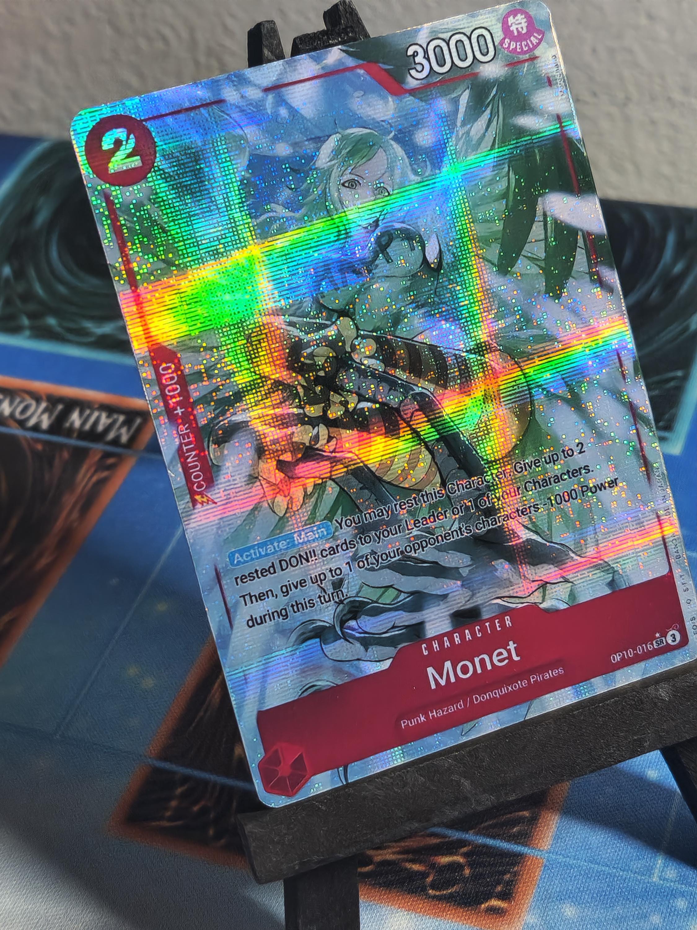 Monet alt art OP10-016 One Piece Proxy card