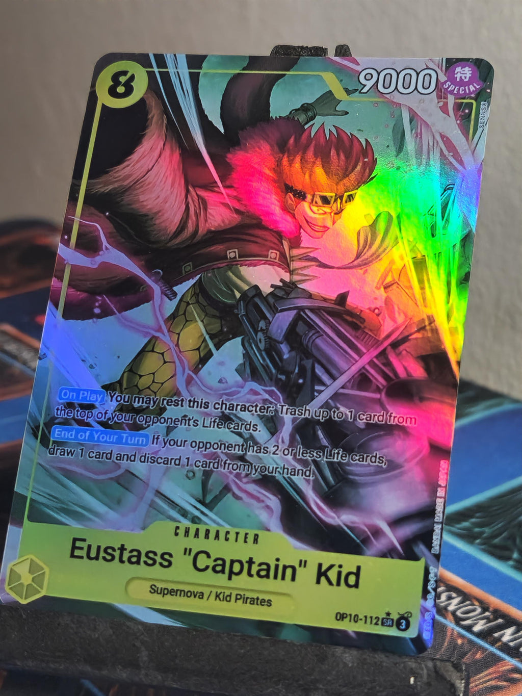 Eustass "Captain" Kid alt art OP10-112 One Piece Proxy Card