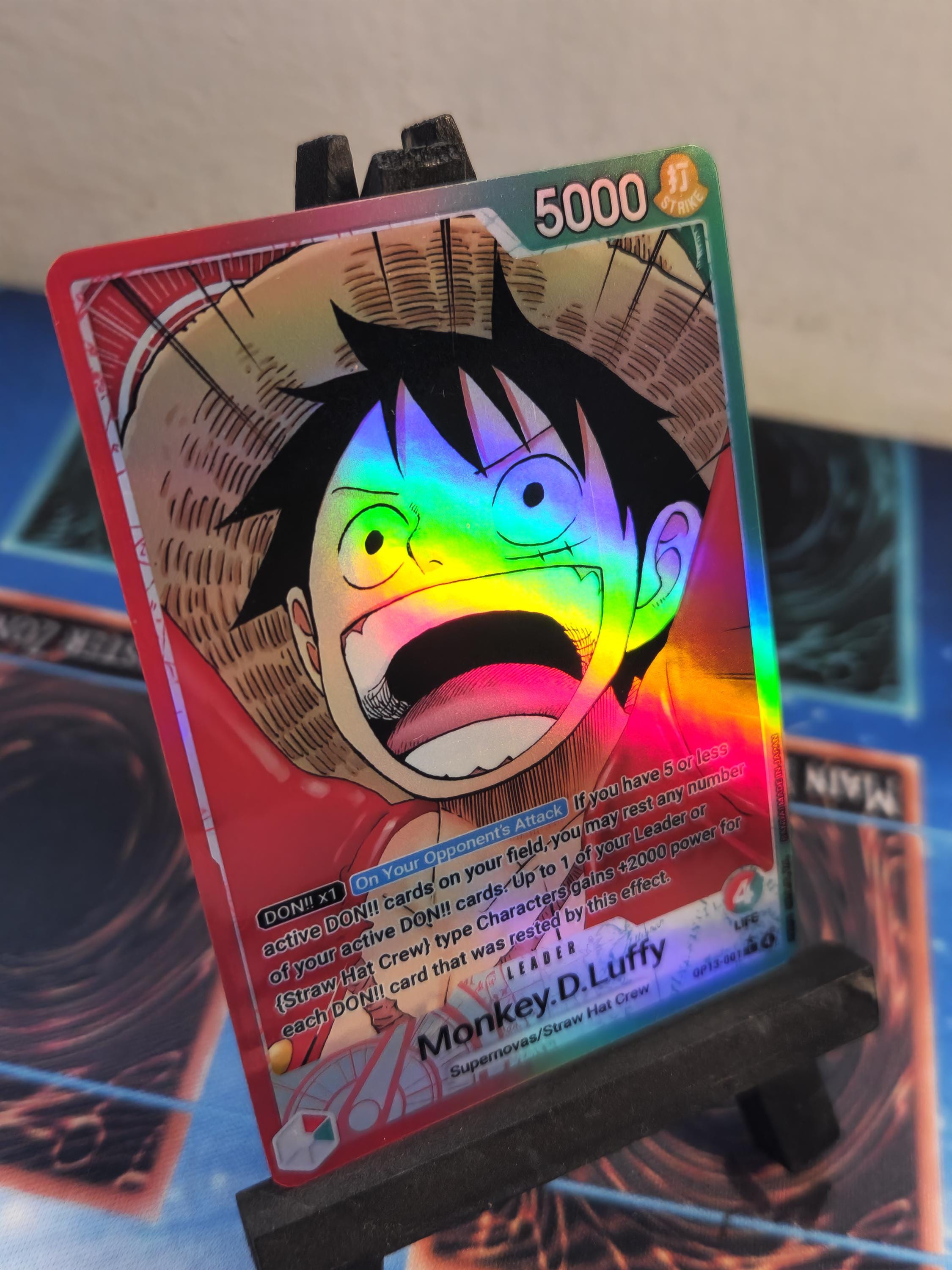 Monkey D Luffy Leader alt art op13-001 One Piece proxy