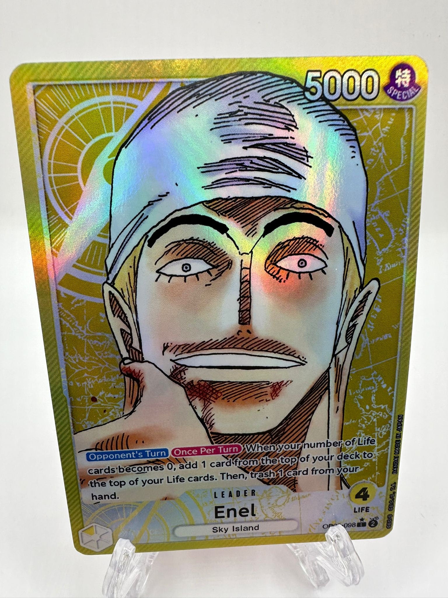 One Piece Enel Leader op05-098 proxy