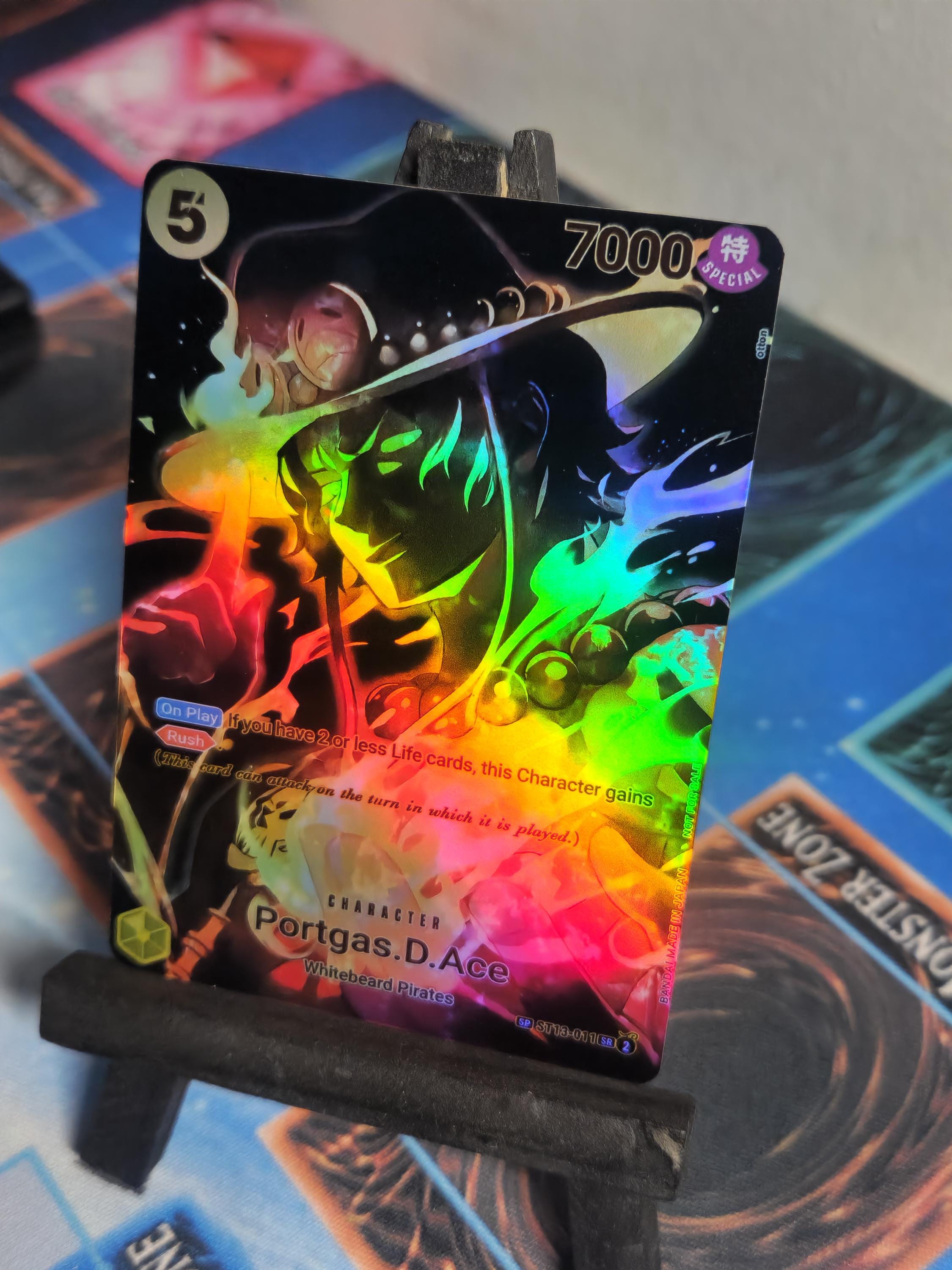 One Piece Portgas D. ACE SP art st13-011 proxy