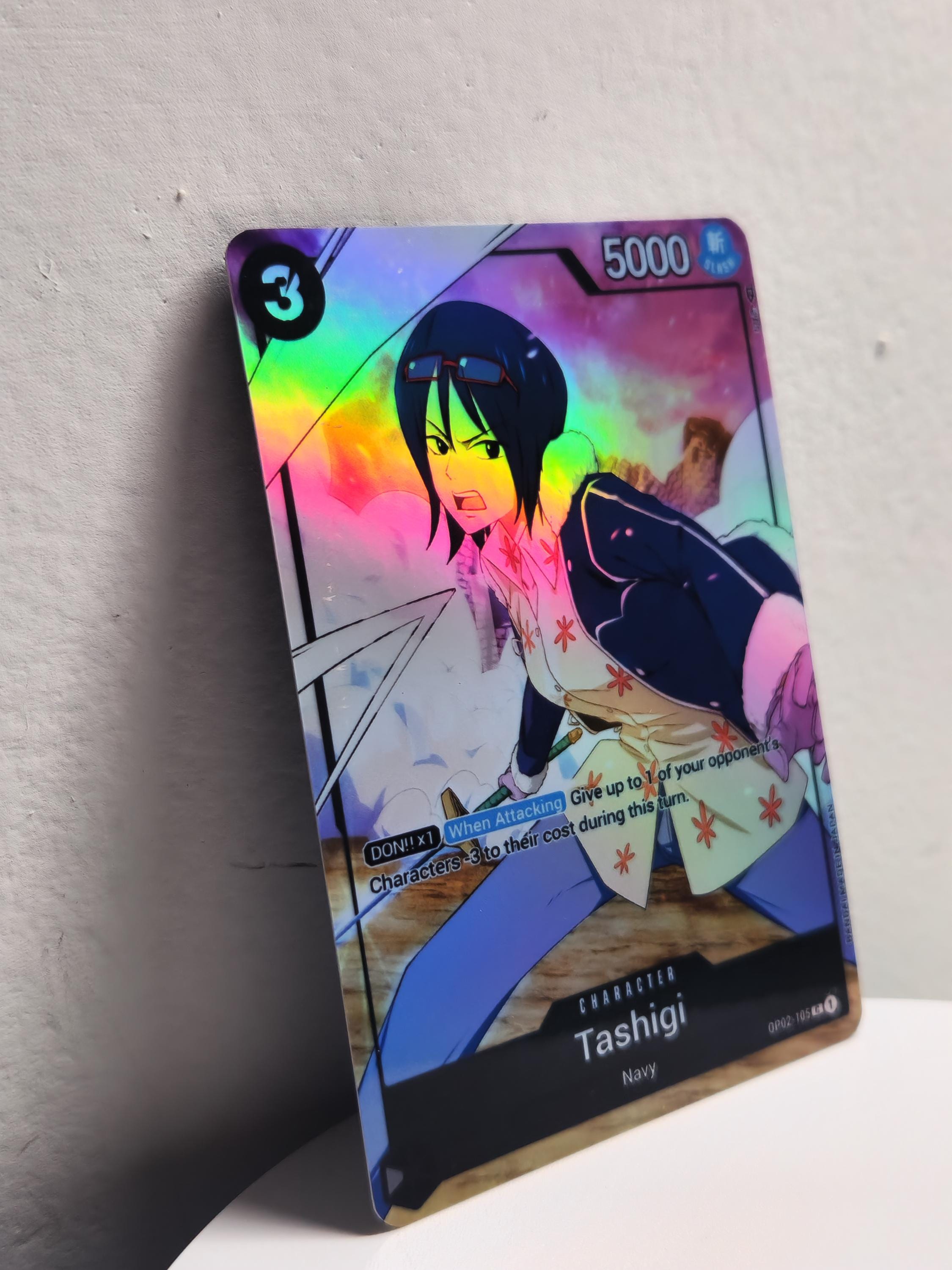 Tashigi Asia Only alt art op02-105 One Piece Proxy