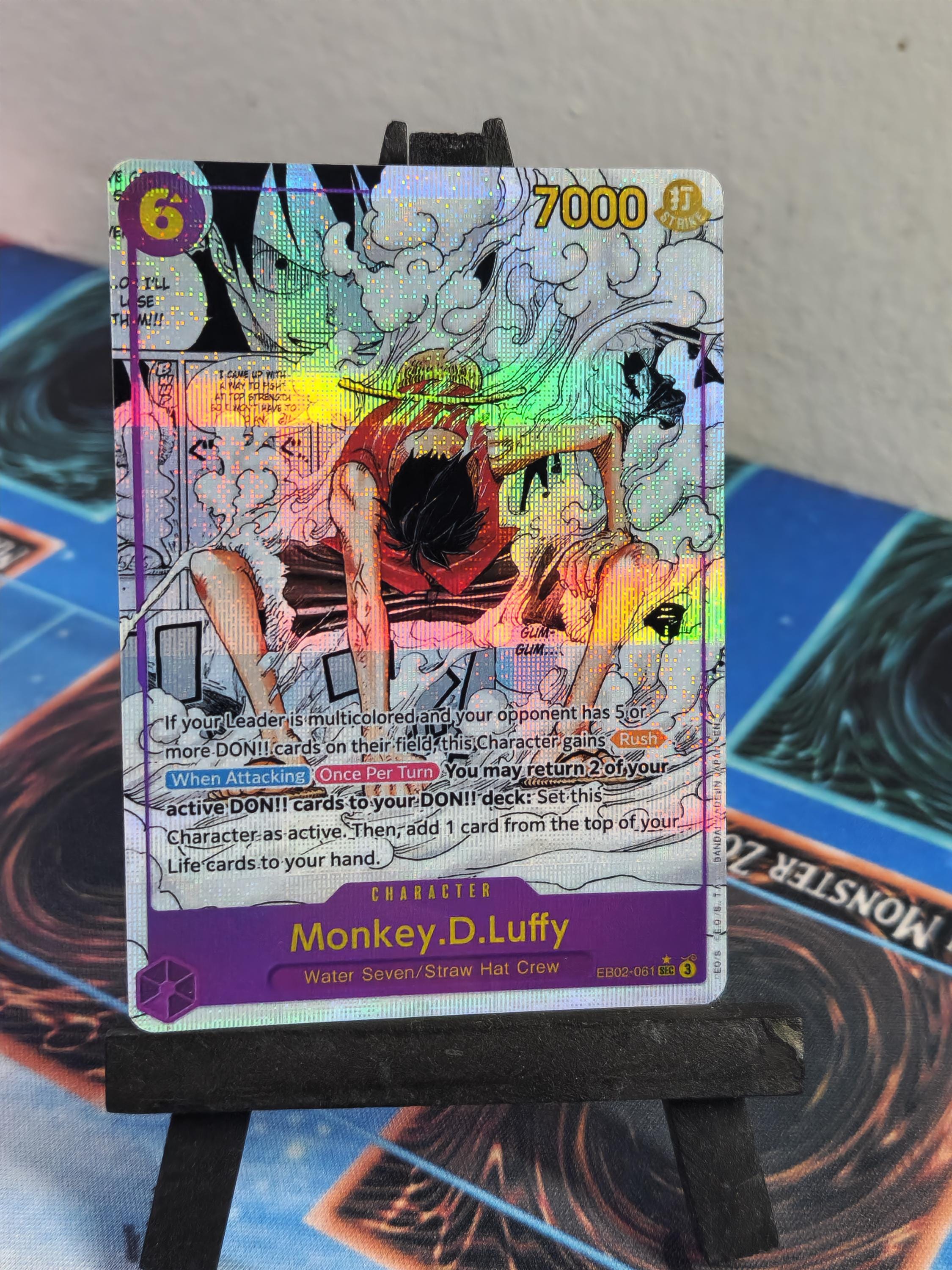 Monkey D Luffy Manga Rare EB02-061 One Piece Proxy