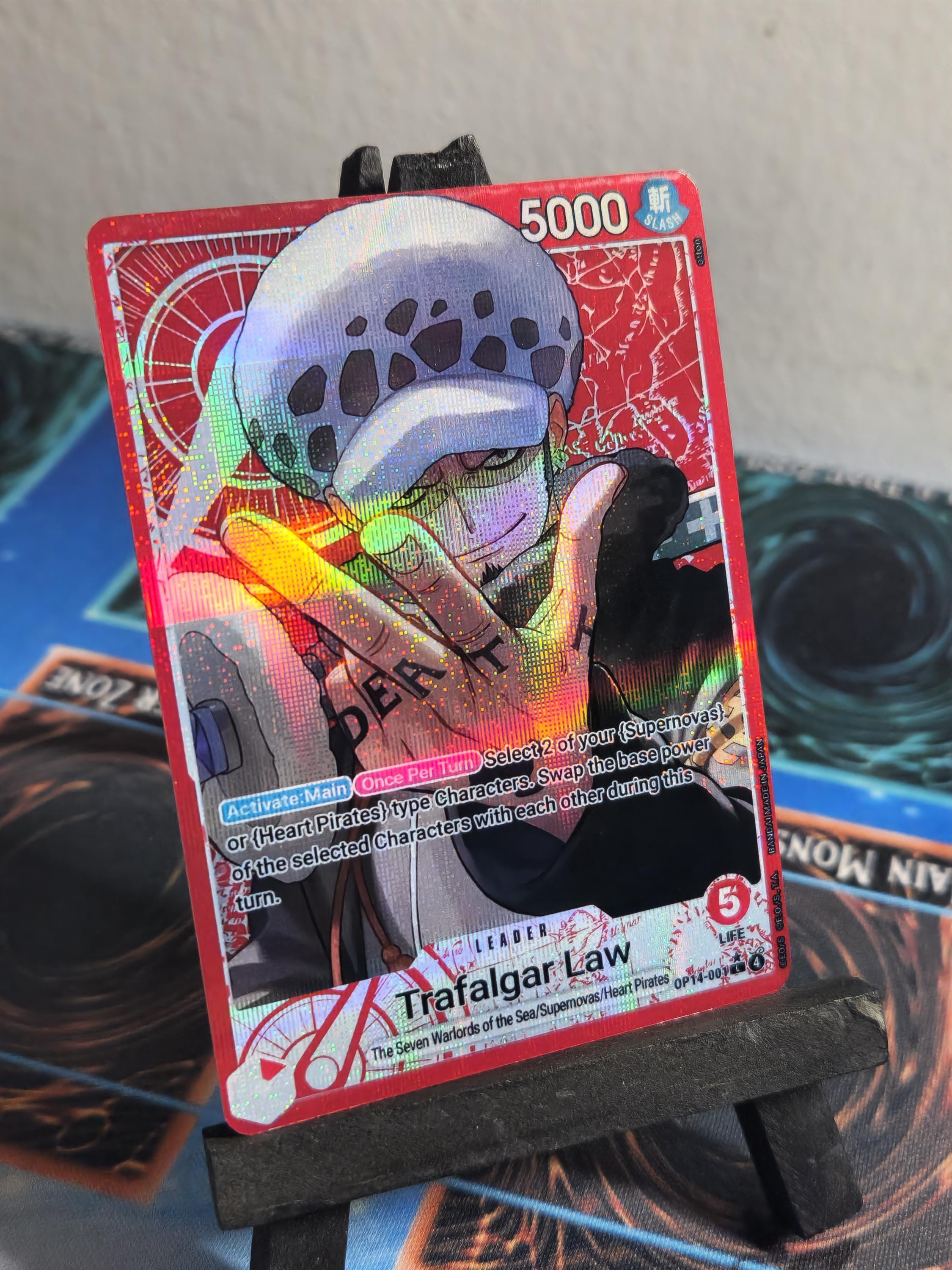 Trafalgar Law Leader Alt Art OP14-007 One Piece Proxy