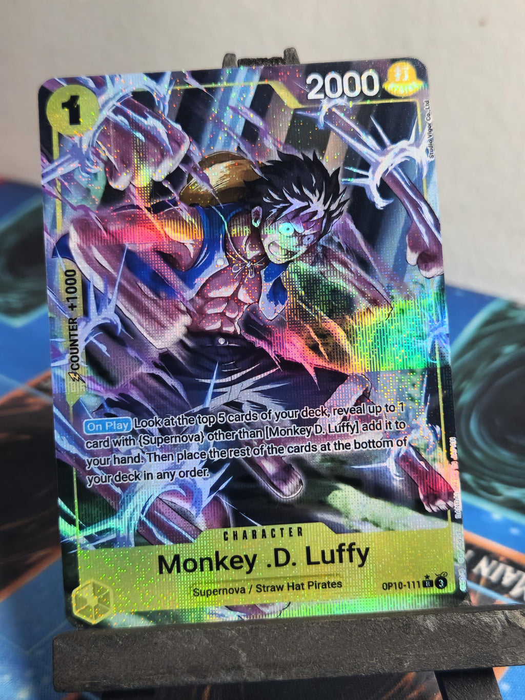 Monkey.D.Luffy alt art OP10-111 One Piece Proxy Card