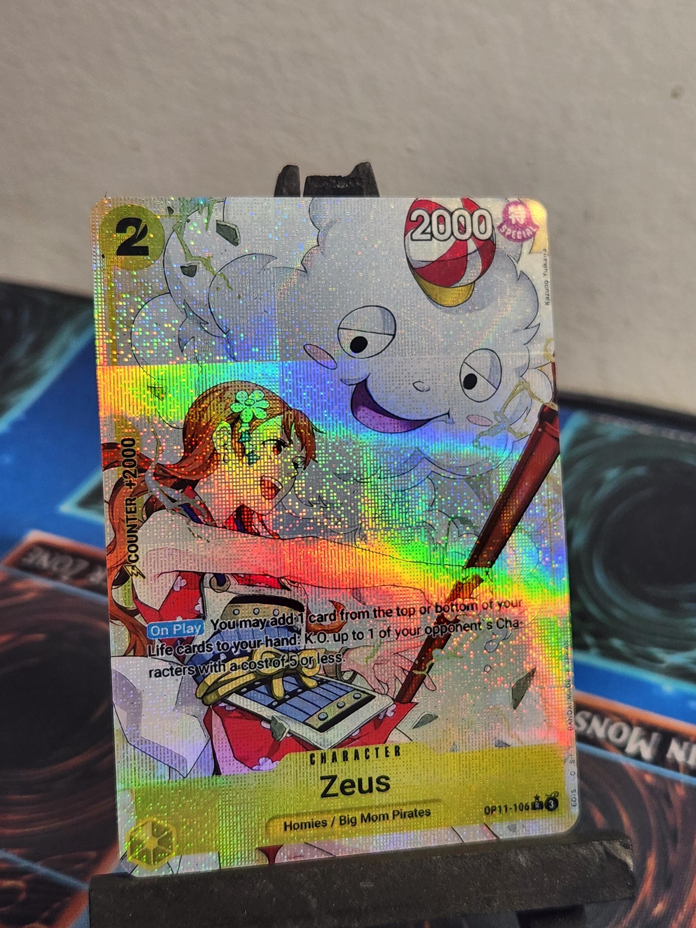 Zeus Alt Art OP11-106 One Piece Proxy