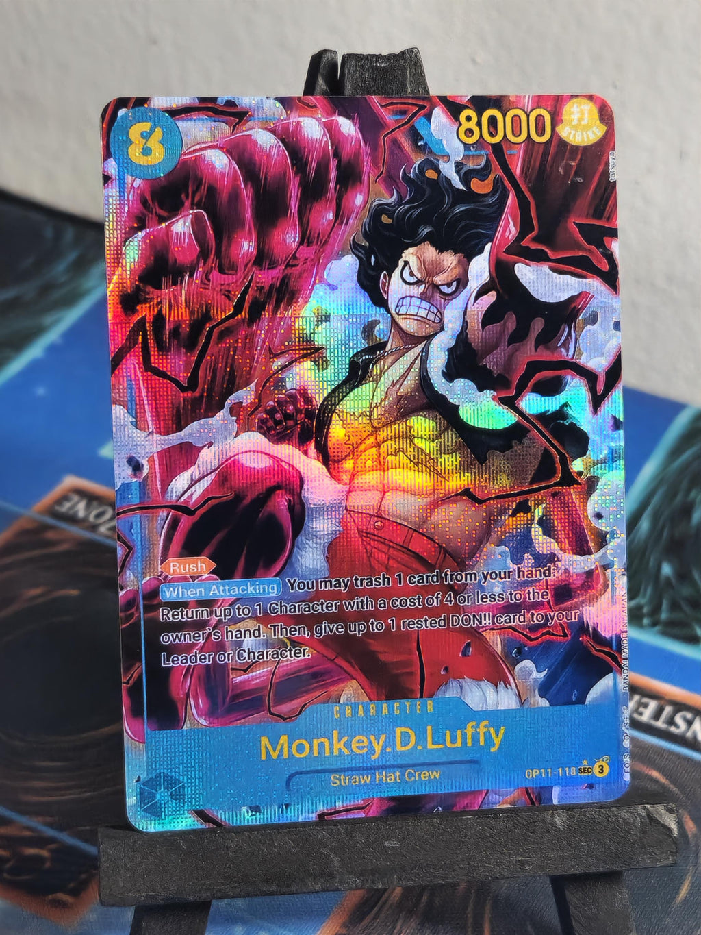 Monkey D Luffy Alt Art OP11-118 One Piece Proxy