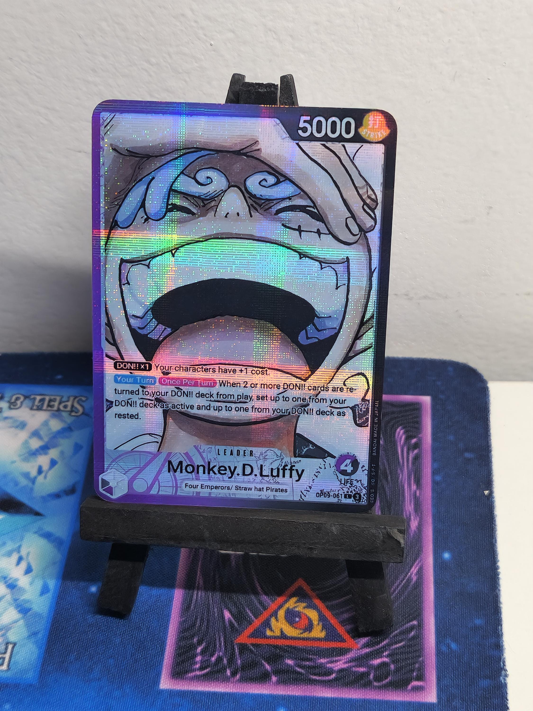 Monkey D Luffy Leader op09-061 One Piece Proxy