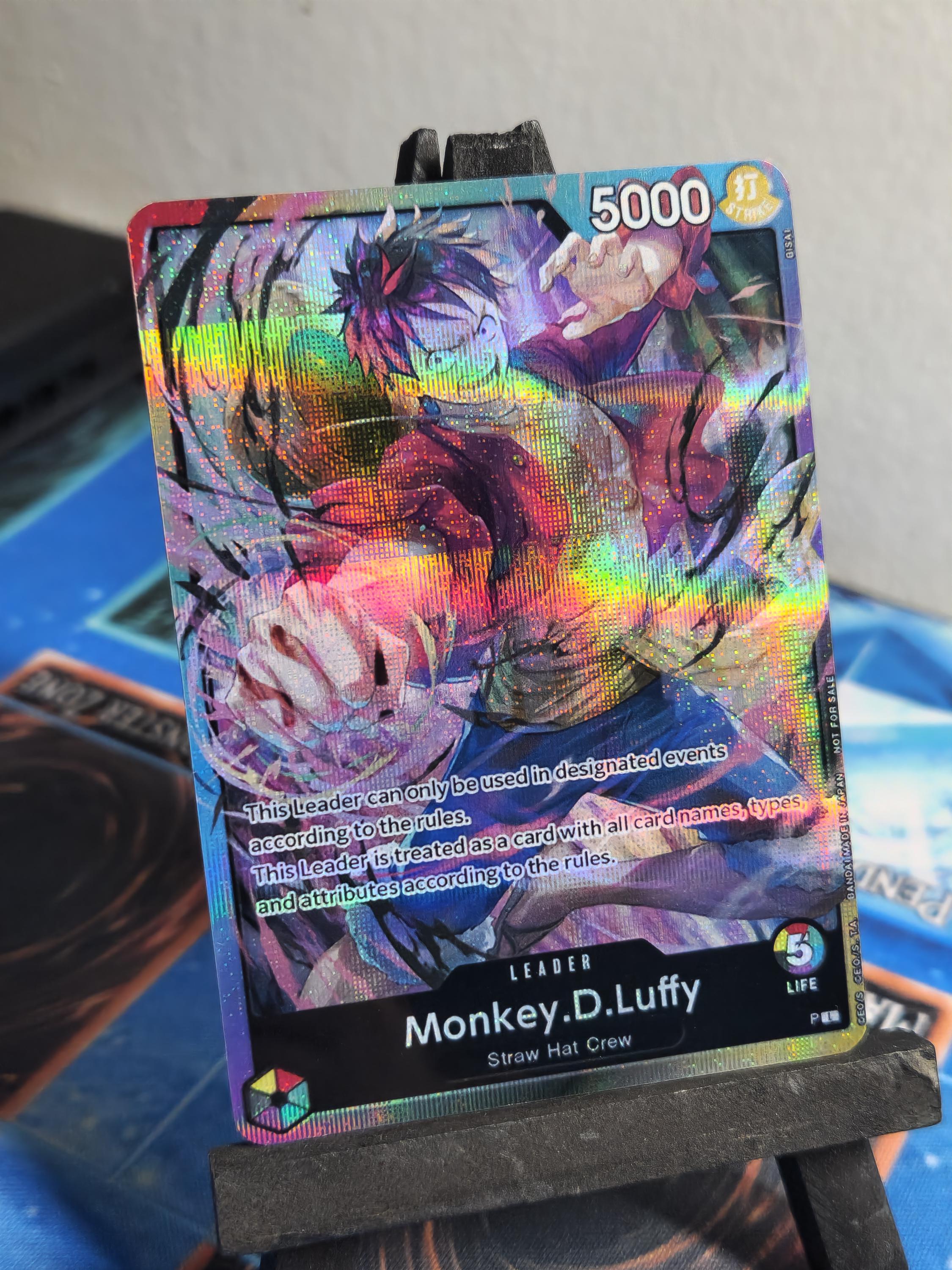 Monkey D Luffy Leader promo  P 1 One Piece Proxy